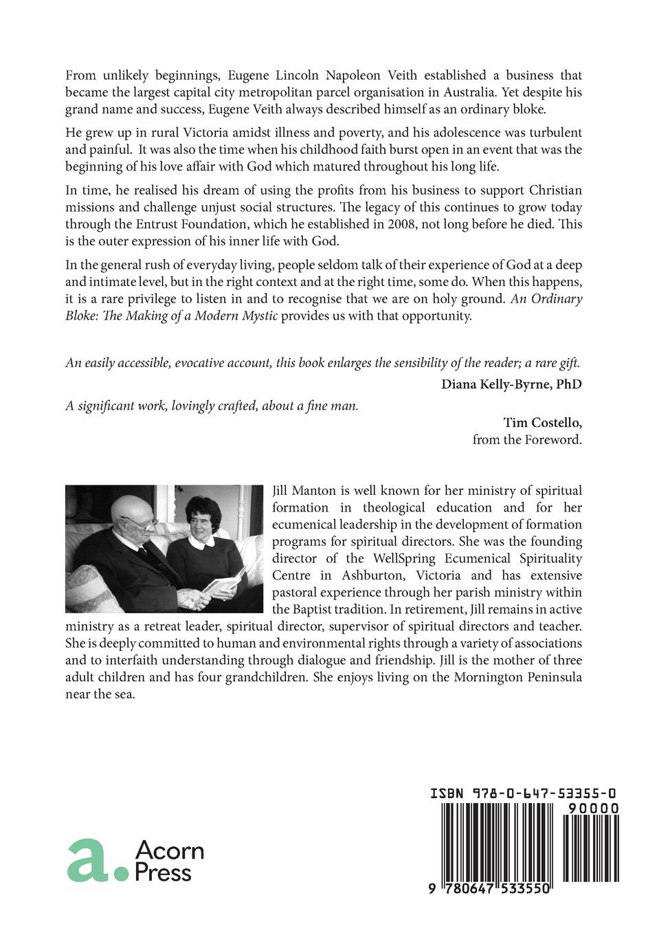 Rückseitencover An Ordinary Bloke