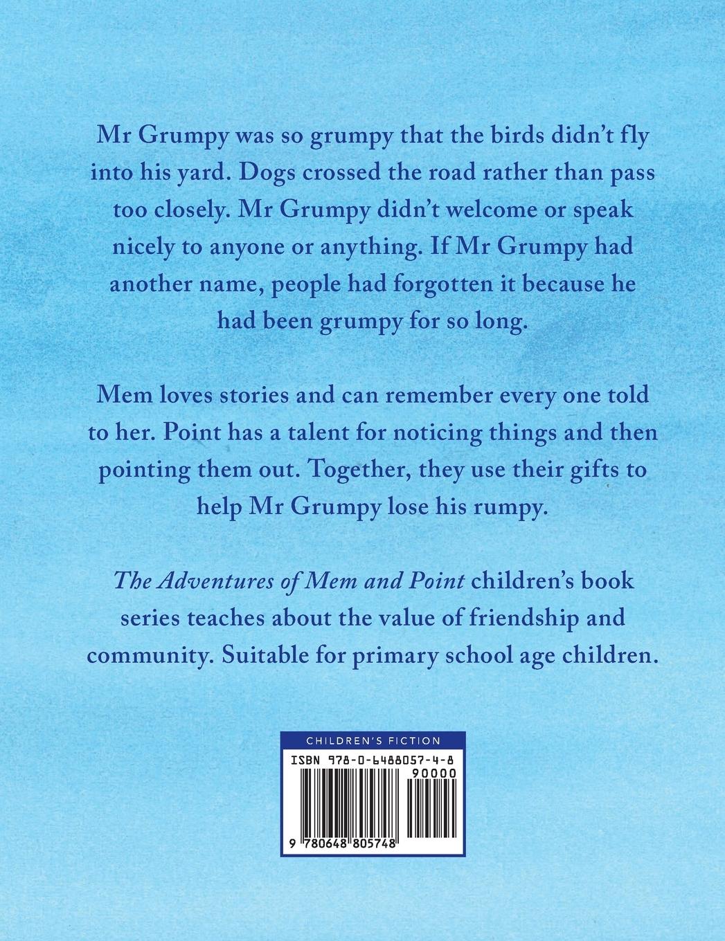 Rückseitencover Mr Grumpy Loses His Rumpy