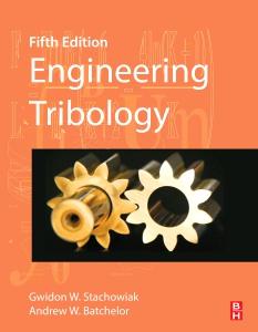 Vorderes Coverbild Engineering Tribology