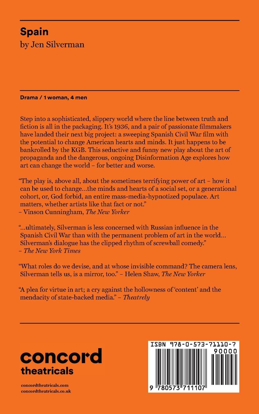 Rückseitencover Spain