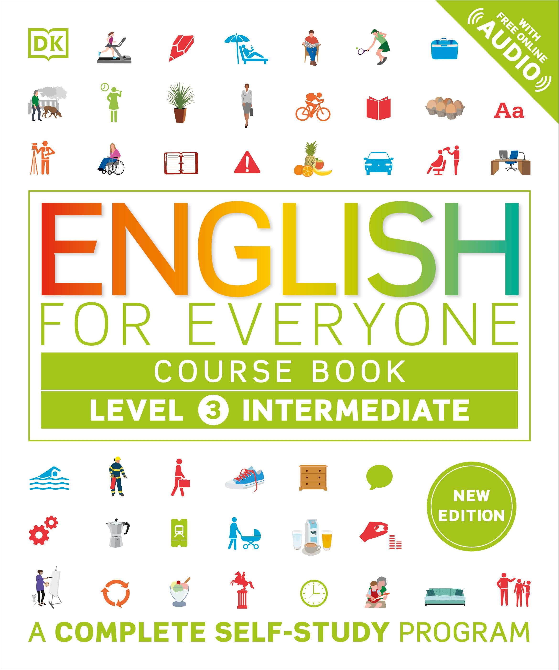 Vorderes Coverbild English for Everyone Course Book Level 3 Intermediate