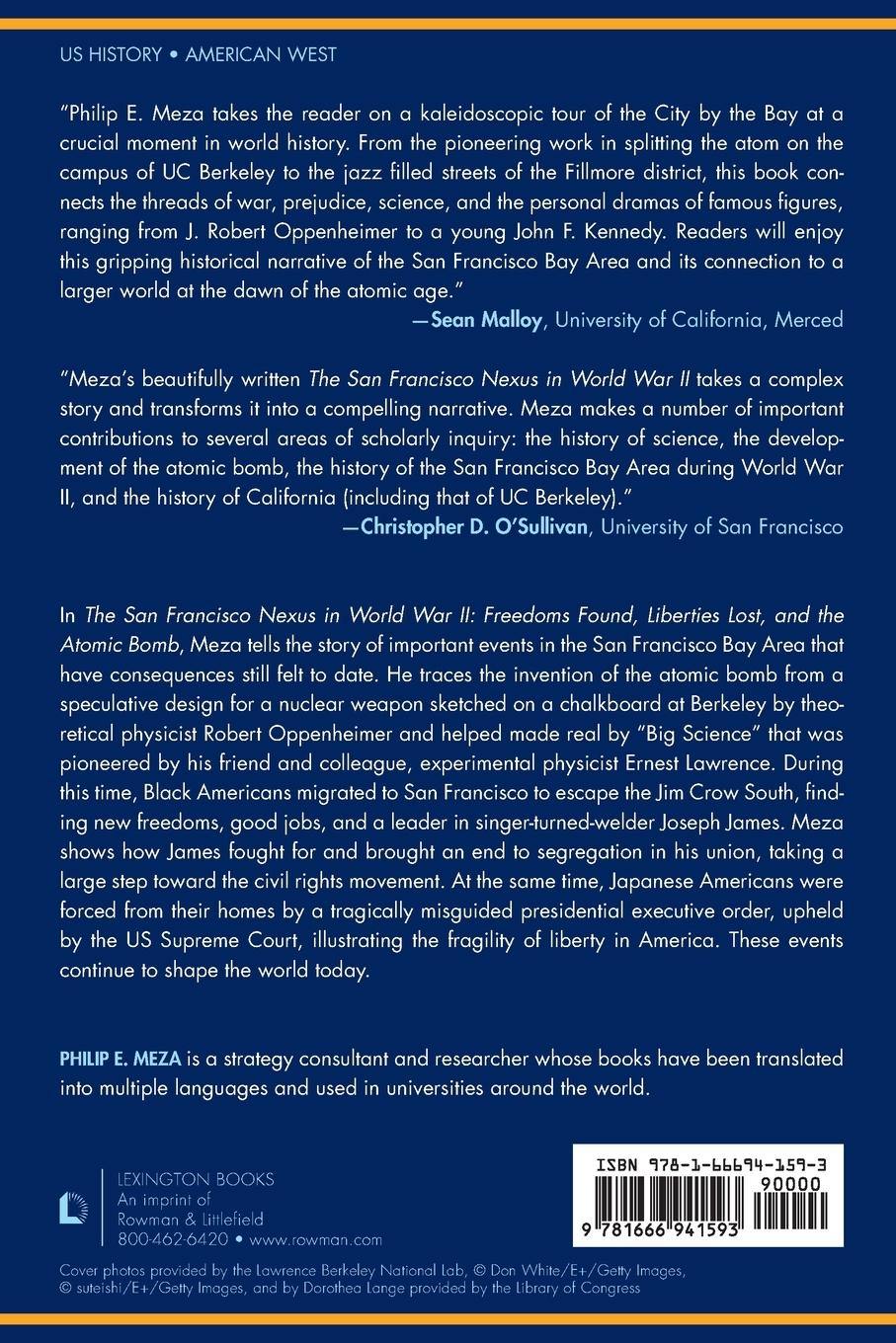 Rückseitencover San Francisco Nexus in World War II