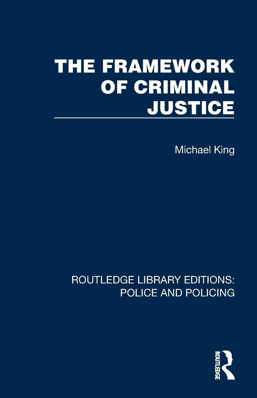 Vorderes Coverbild The Framework of Criminal Justice