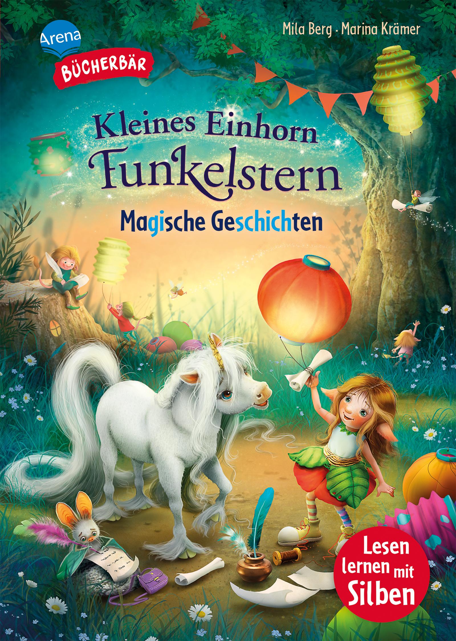 Vorderes Coverbild Kleines Einhorn Funkelstern. Magische Geschichten