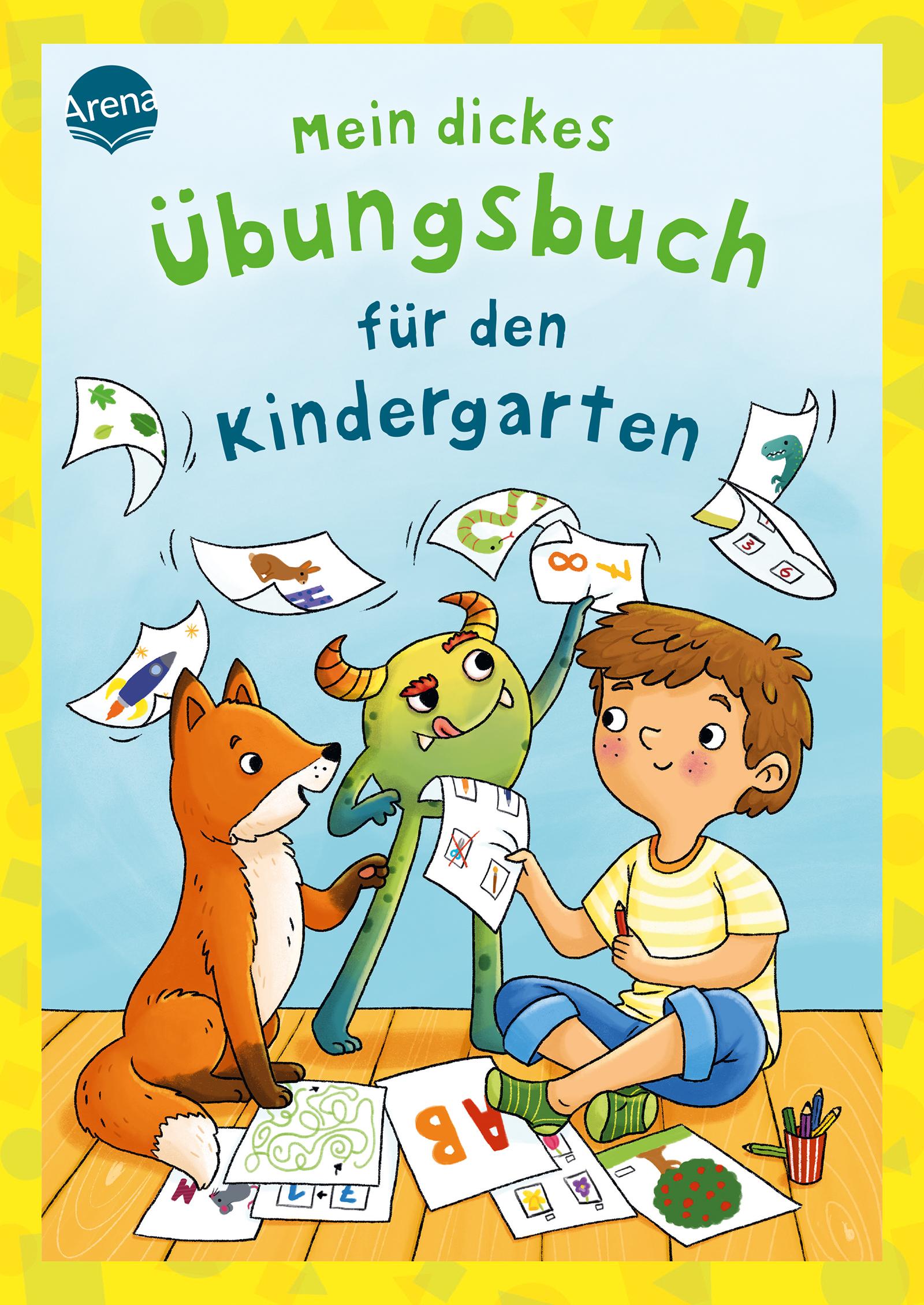 Vorderes Coverbild Mein dickes Übungsbuch für den Kindergarten