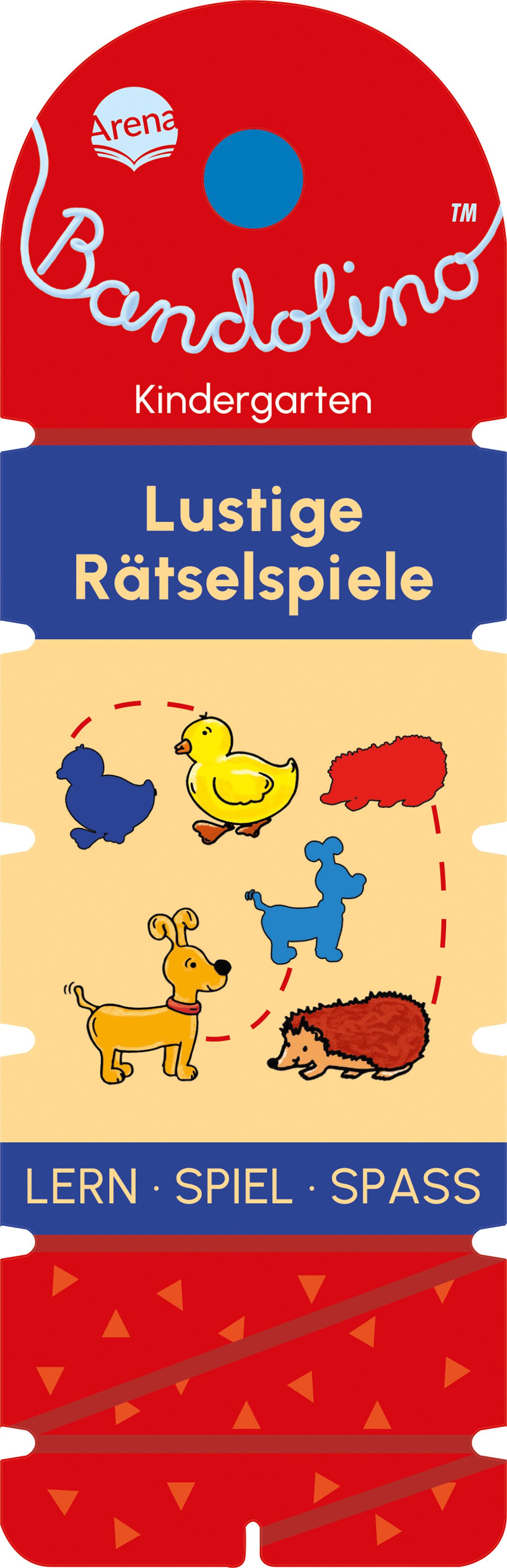 Vorderes Coverbild Bandolino. Lustige Rätselspiele