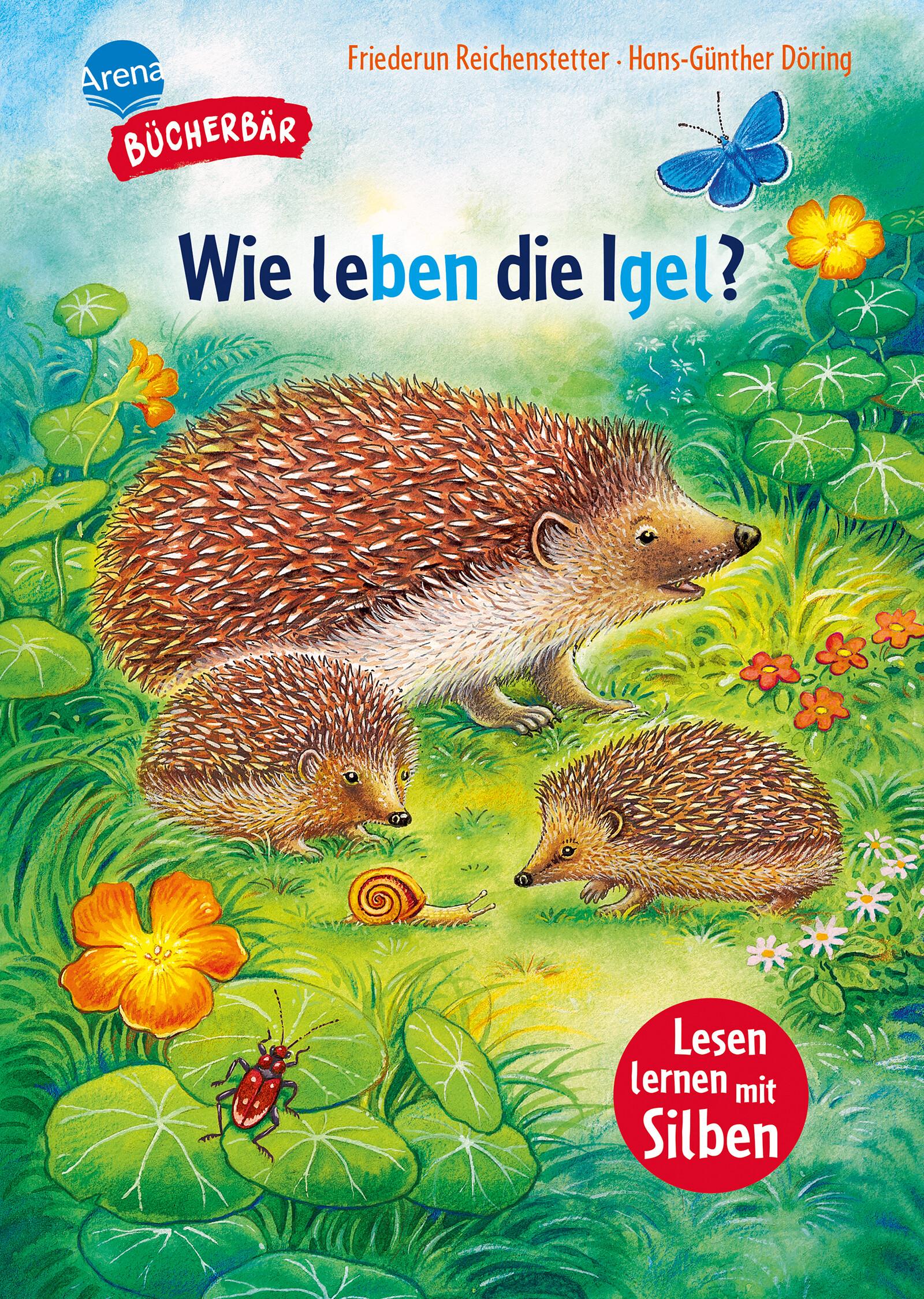 Vorderes Coverbild Sachwissen für Erstleser. Wie leben die Igel?