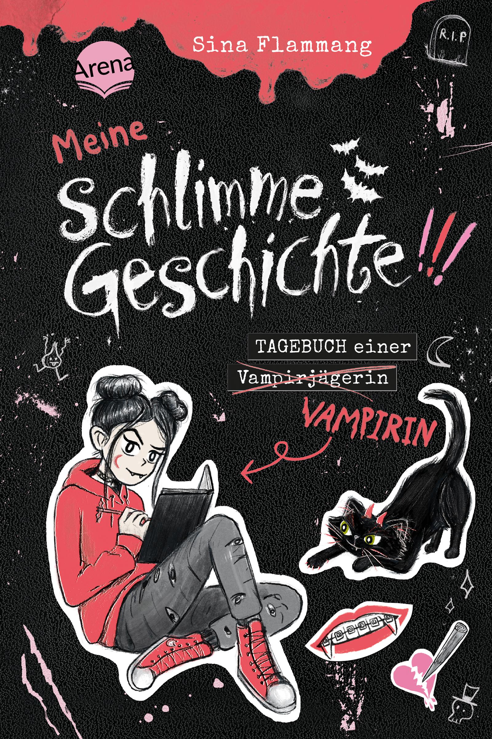 Vorderes Coverbild Meine schlimme Geschichte!!! Tagebuch einer Vampirin (1)