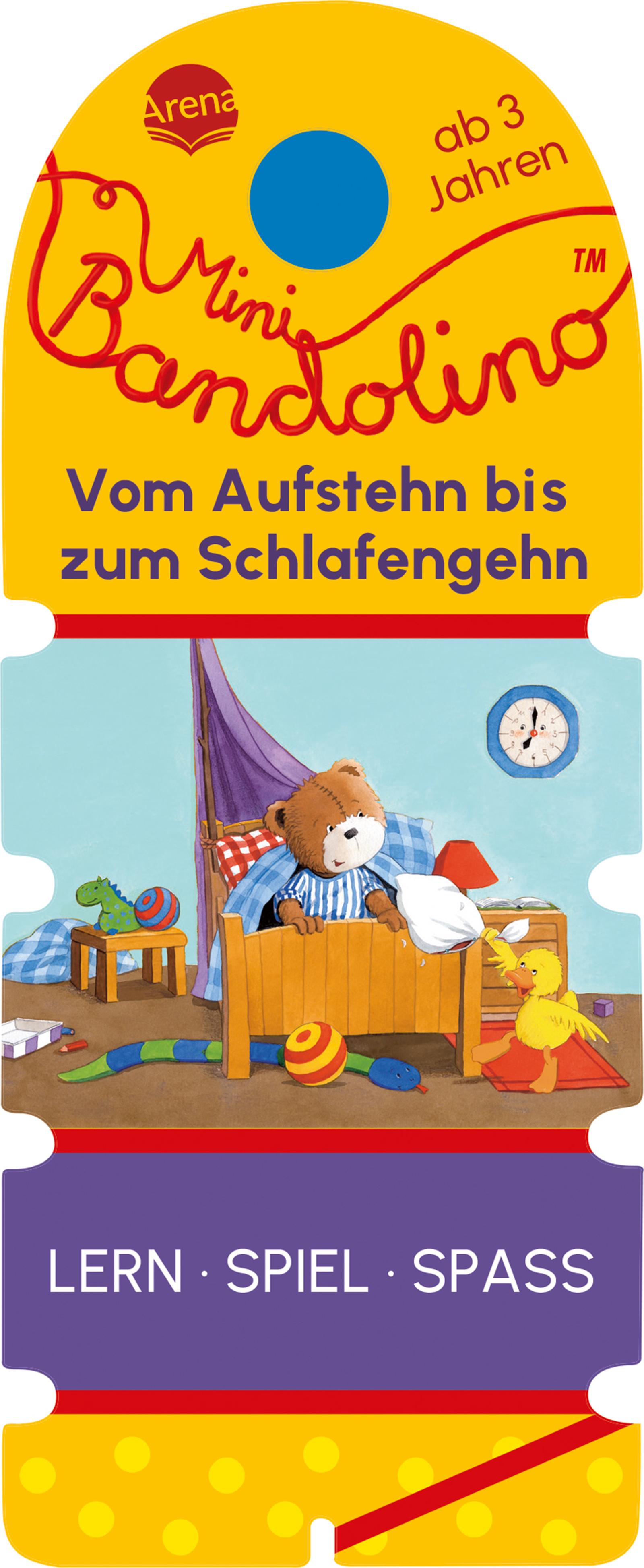 Vorderes Coverbild Mini Bandolino. Vom Aufstehn bis zum Schlafengehn