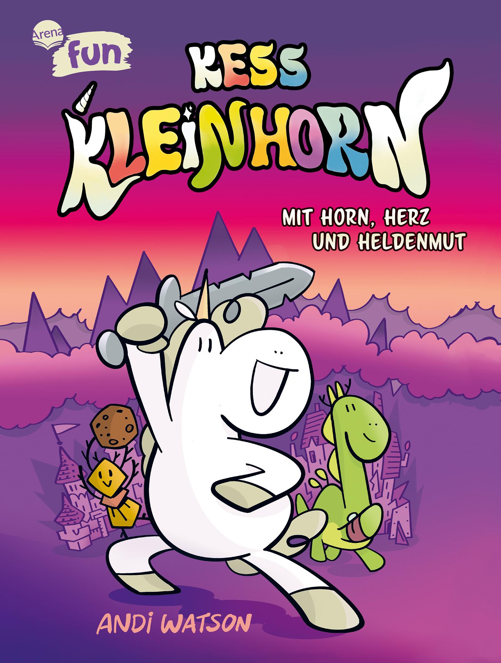 Vorderes Coverbild Kess Kleinhorn. Mit Horn, Herz und Heldenmut
