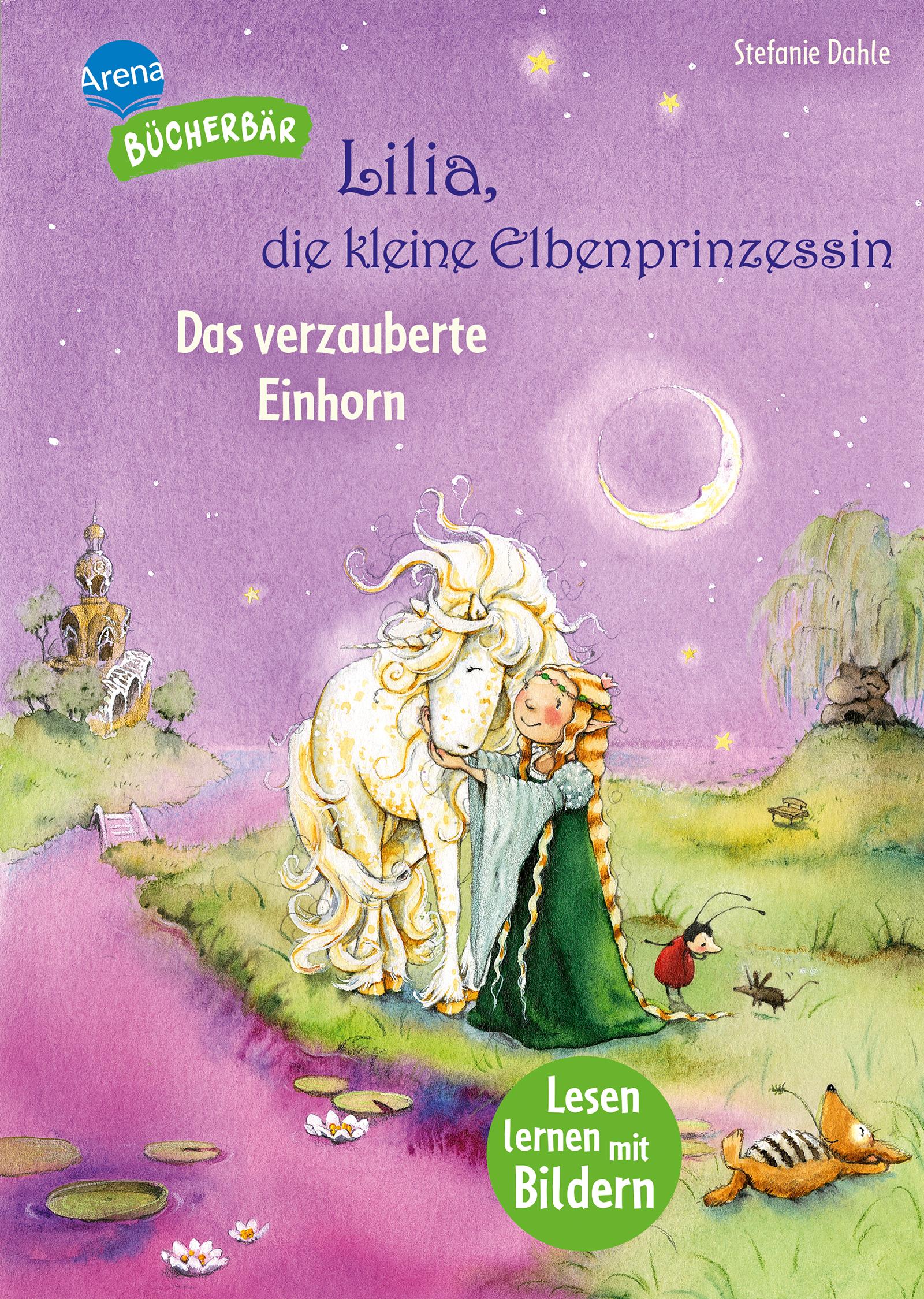 Vorderes Coverbild Lilia, die kleine Elbenprinzessin. Das verzauberte Einhorn