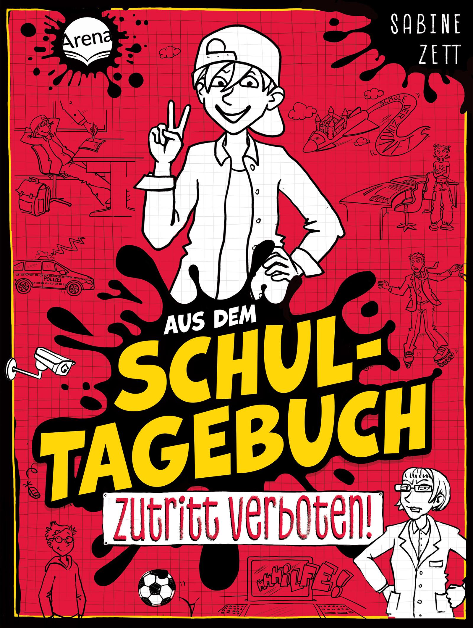 Vorderes Coverbild Aus dem Schultagebuch (1). Zutritt verboten!