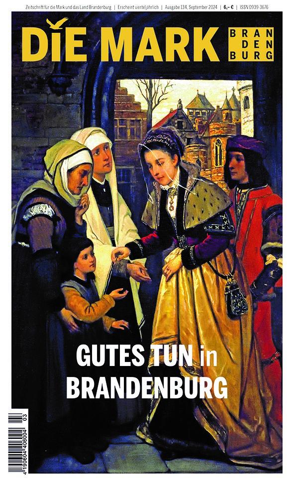 Vorderes Coverbild Gutes tun in Brandenburg