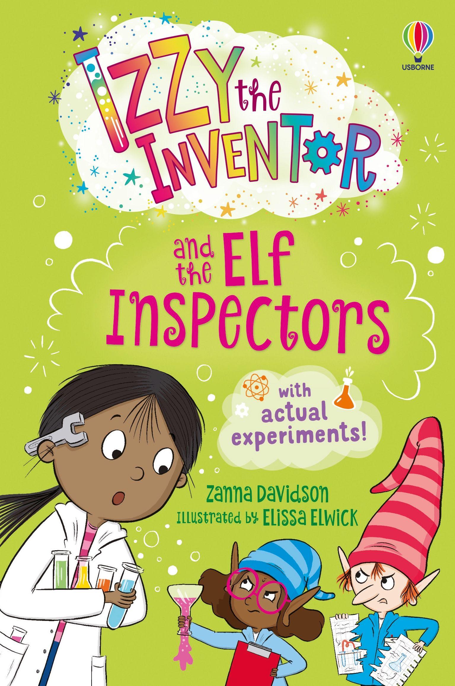 Vorderes Coverbild Izzy the Inventor and the Elf Inspectors