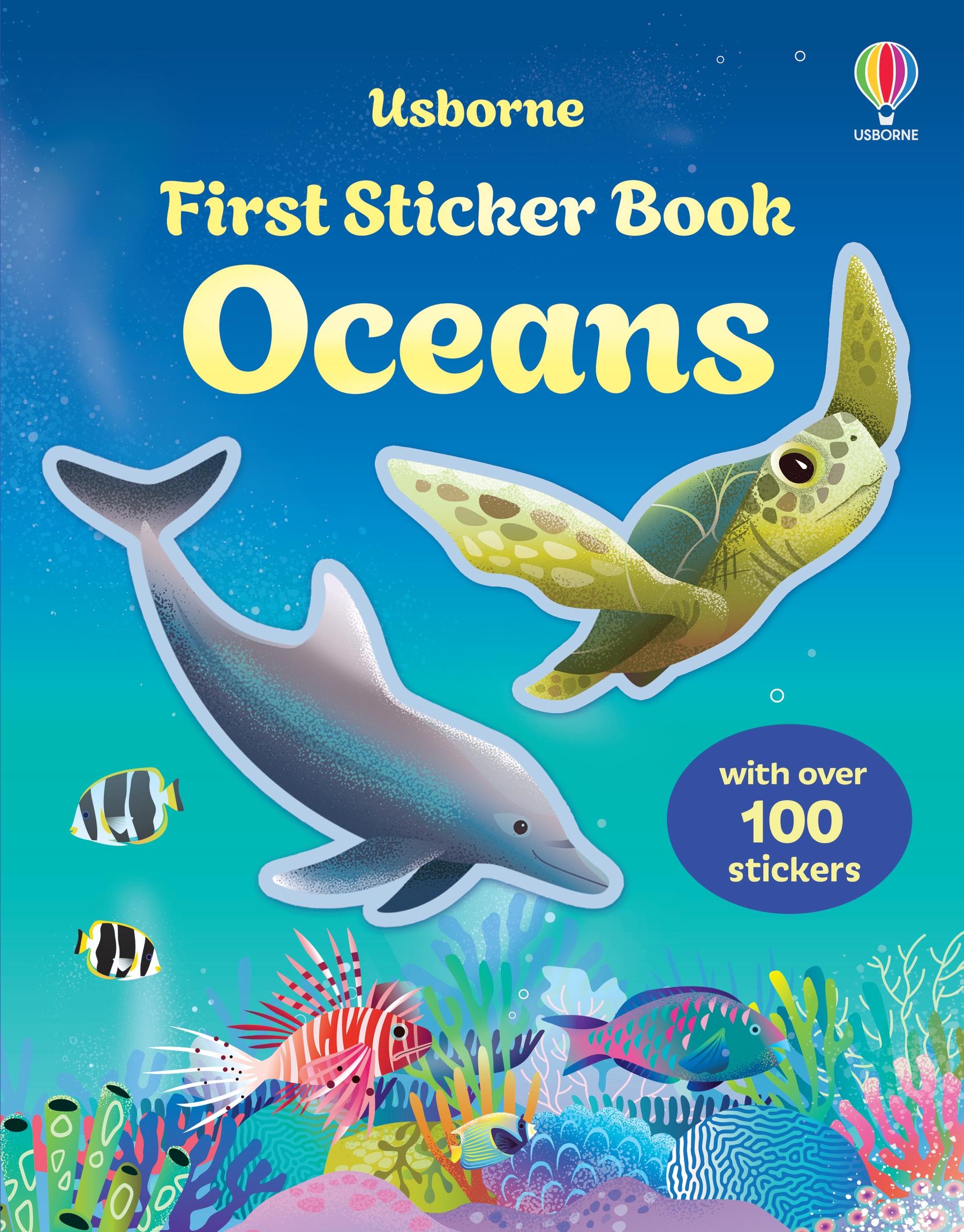 Vorderes Coverbild First Sticker Book Oceans