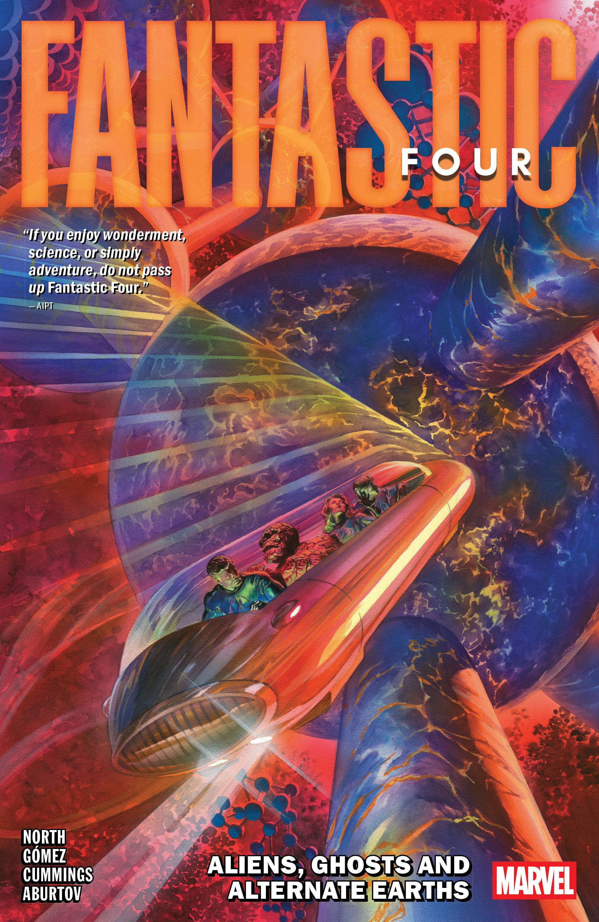 Vorderes Coverbild Fantastic Four by Ryan North Vol. 5: Aliens, Ghosts and Alternate Earths