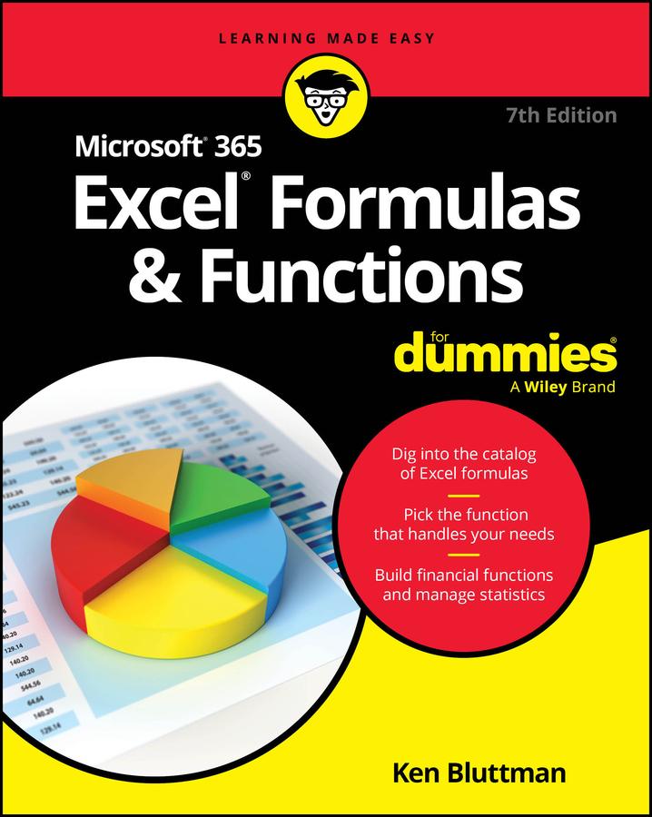 Vorderes Coverbild Microsoft 365 Excel Formulas & Functions for Dummies
