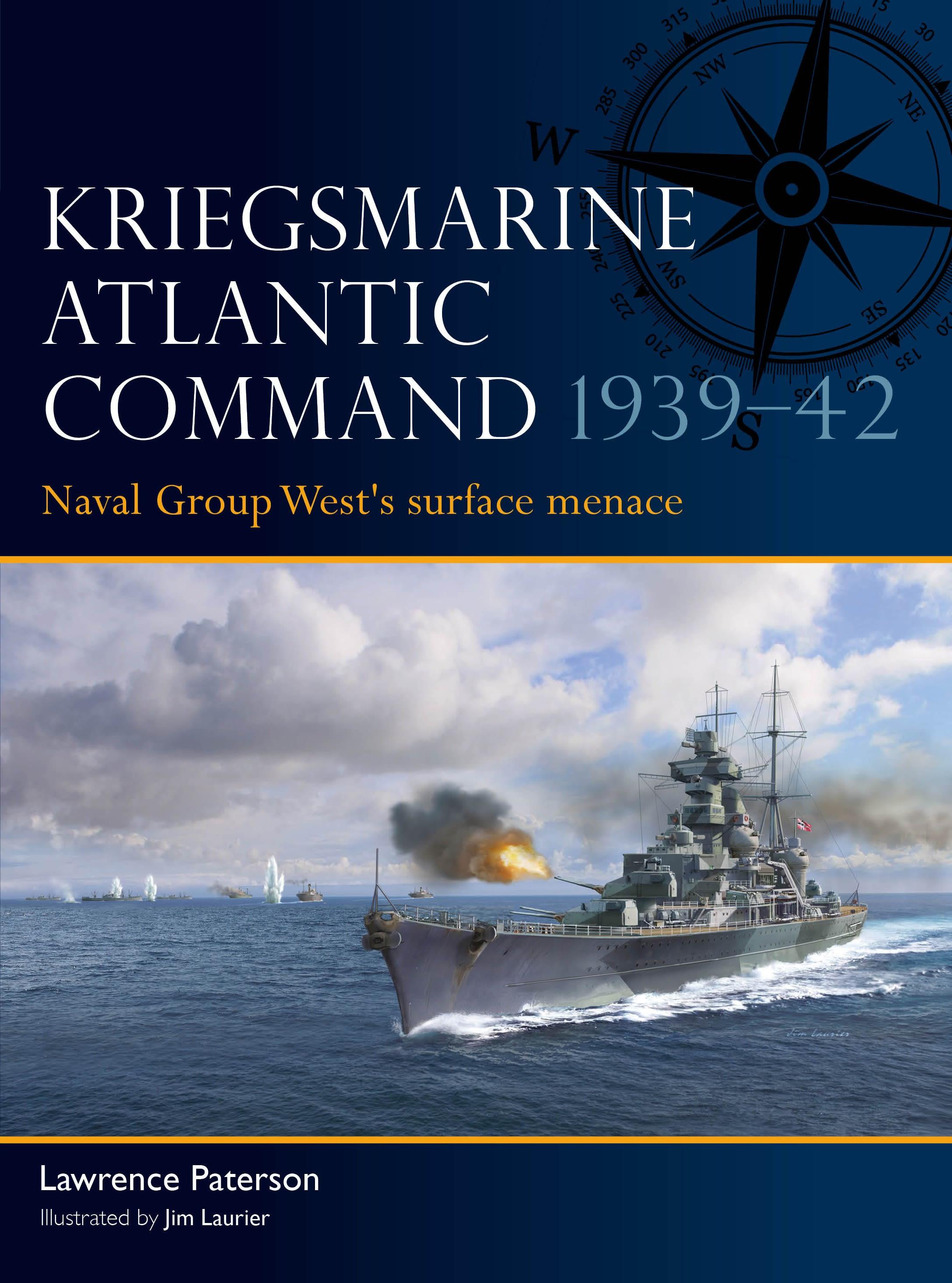 Vorderes Coverbild Kriegsmarine Atlantic Command 1939-42