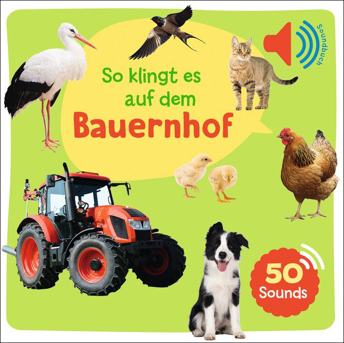 Vorderes Coverbild Mein großes Soundbuch - So klingt es auf dem Bauernhof
