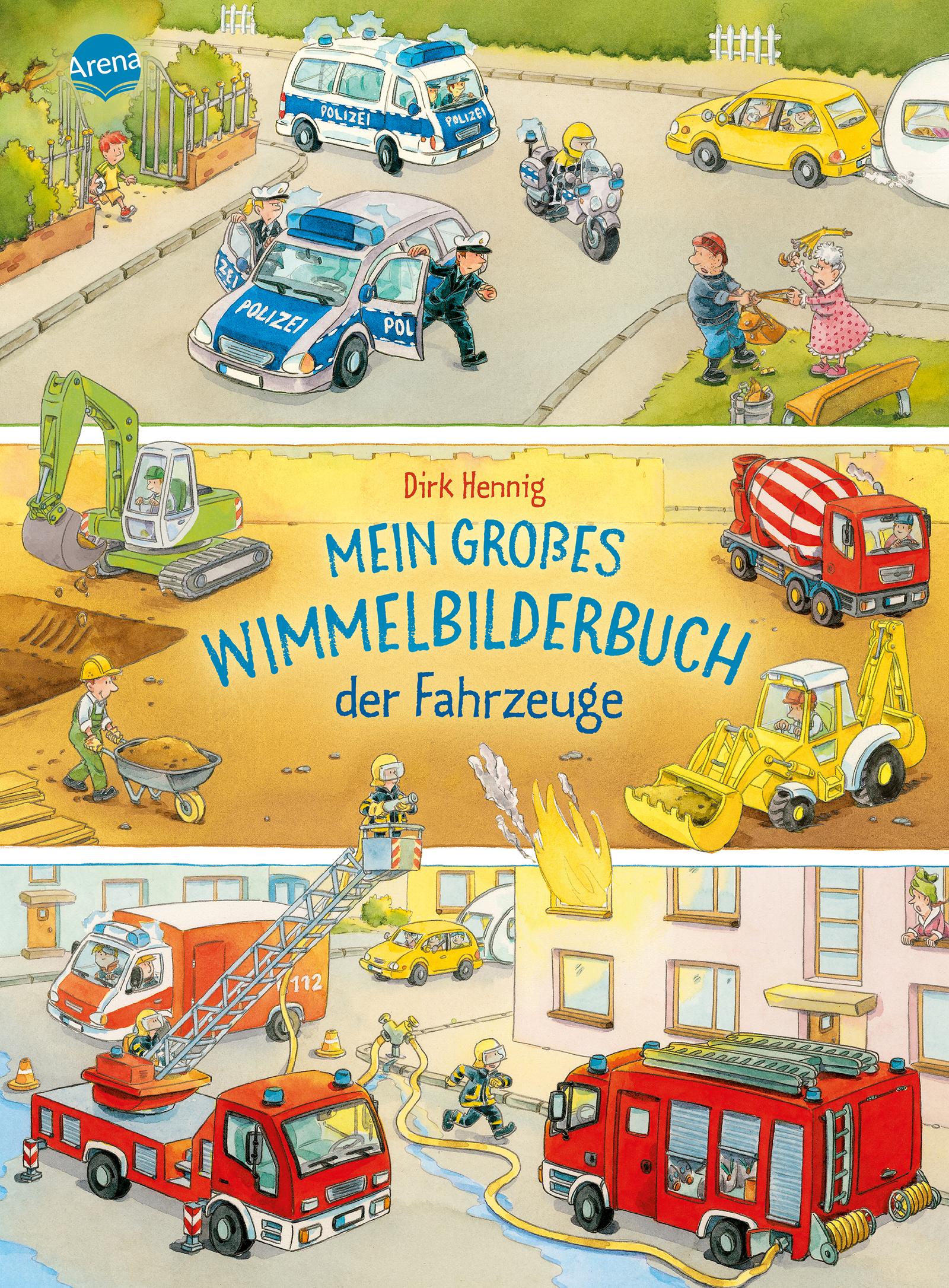 Vorderes Coverbild Mein großes Wimmelbilderbuch der Fahrzeuge