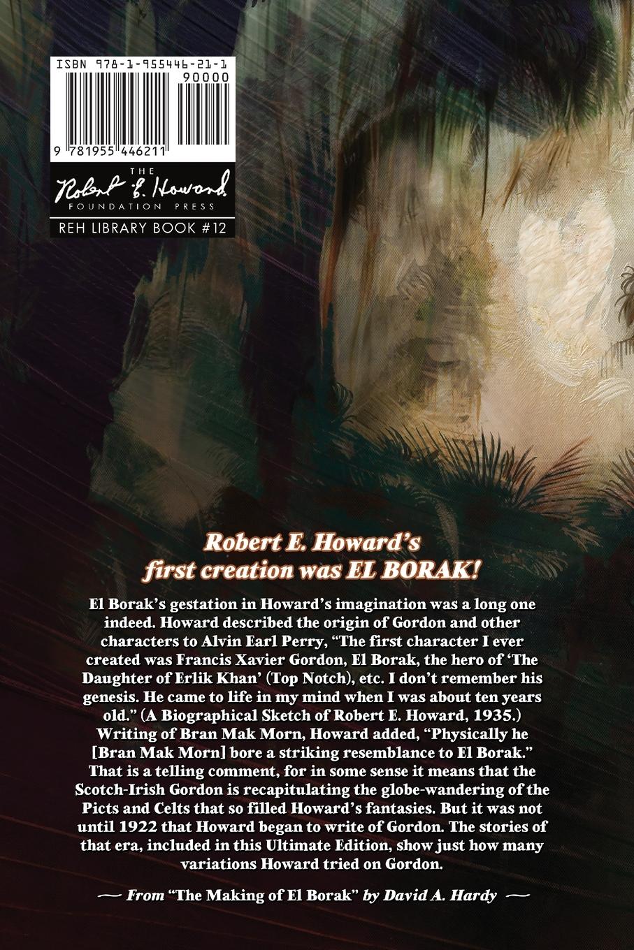 Rückseitencover The Early Adventures of El Borak