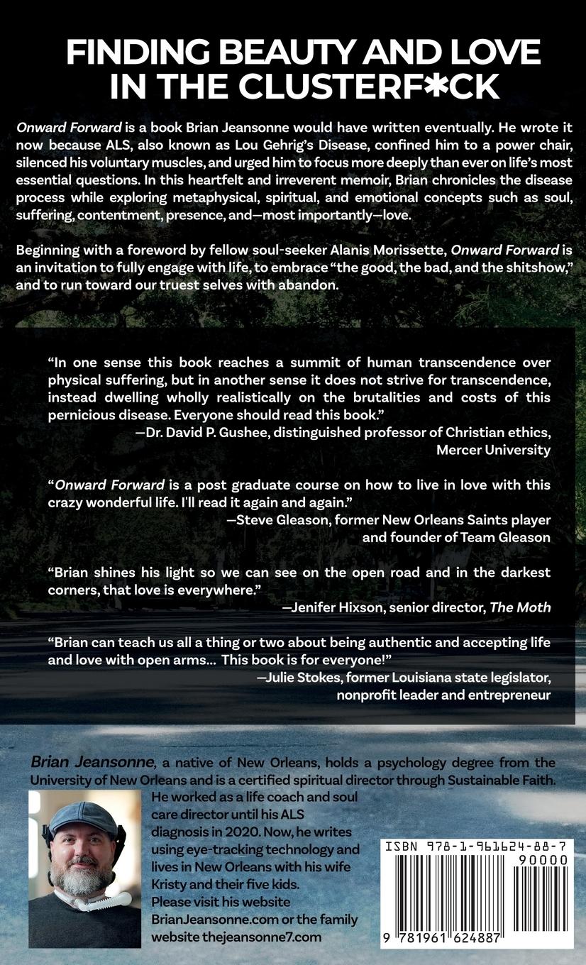 Rückseitencover Onward Forward -- My Journey with ALS