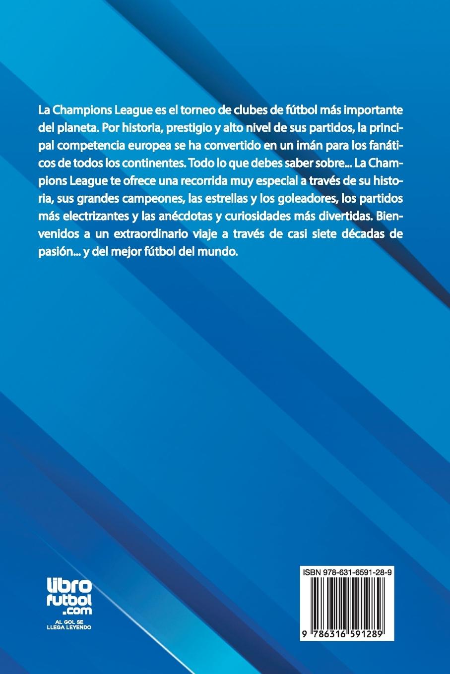Rückseitencover Todo lo que debes saber sobre... la Champions League