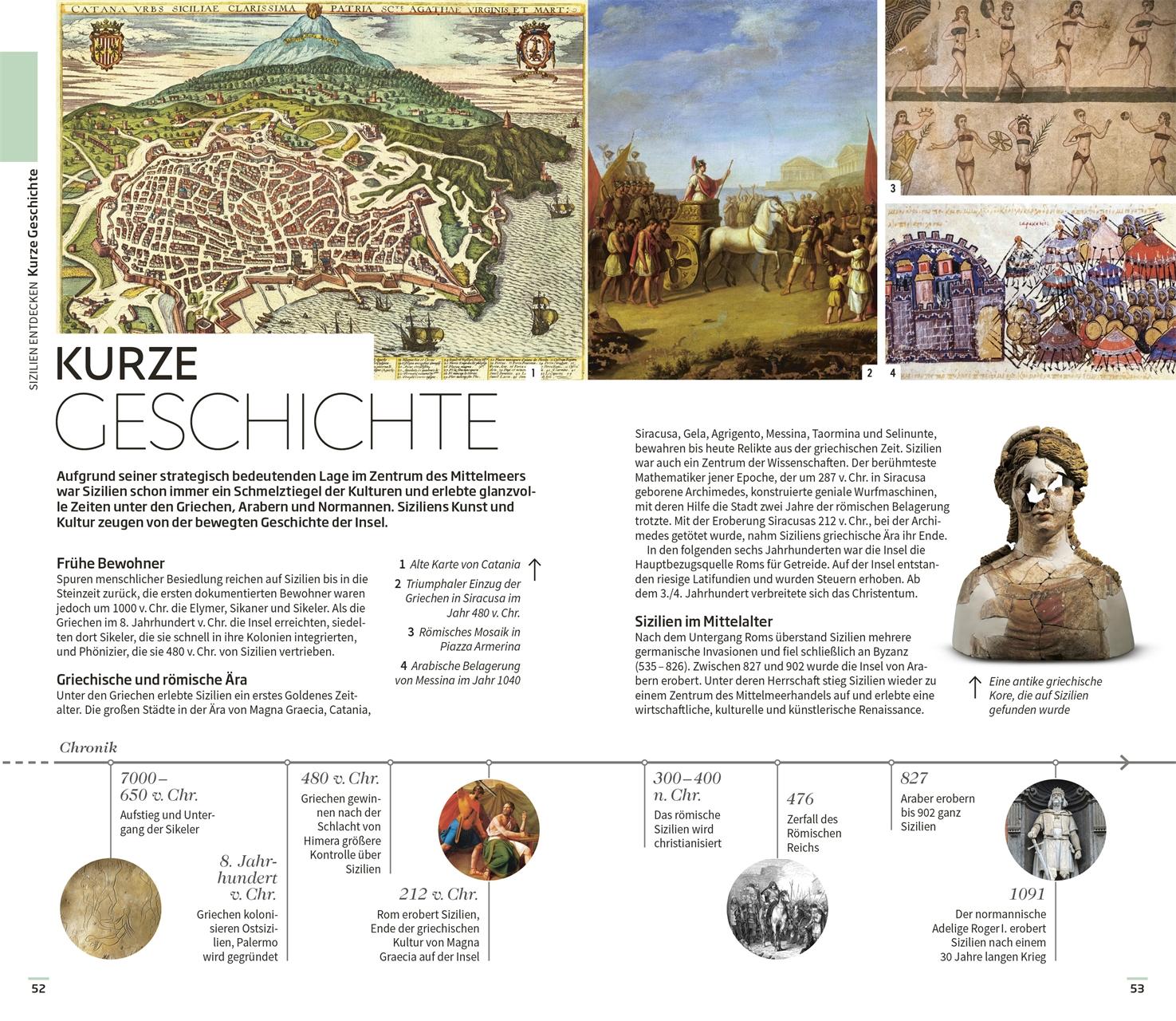 Beispielinhalt (Bild) Vis-à-Vis Reiseführer Sizilien