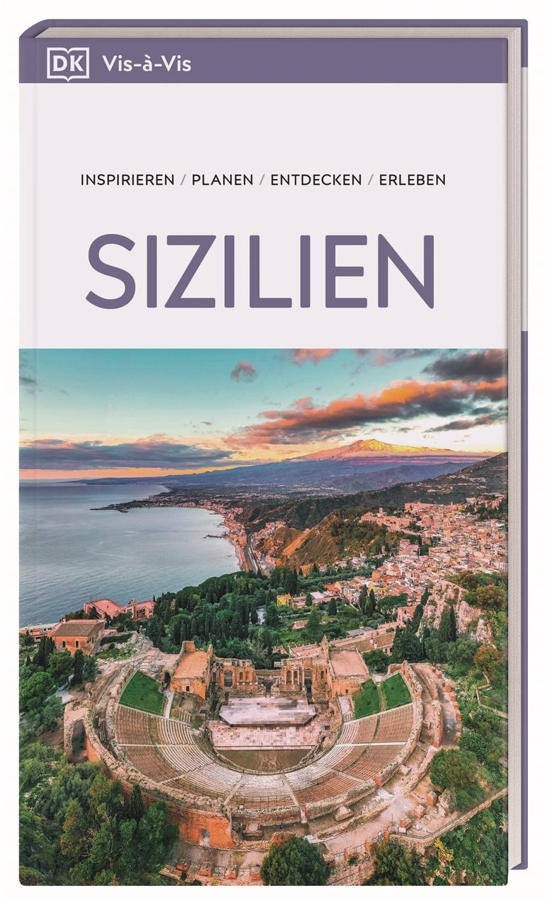 Vorderes Coverbild Vis-à-Vis Reiseführer Sizilien