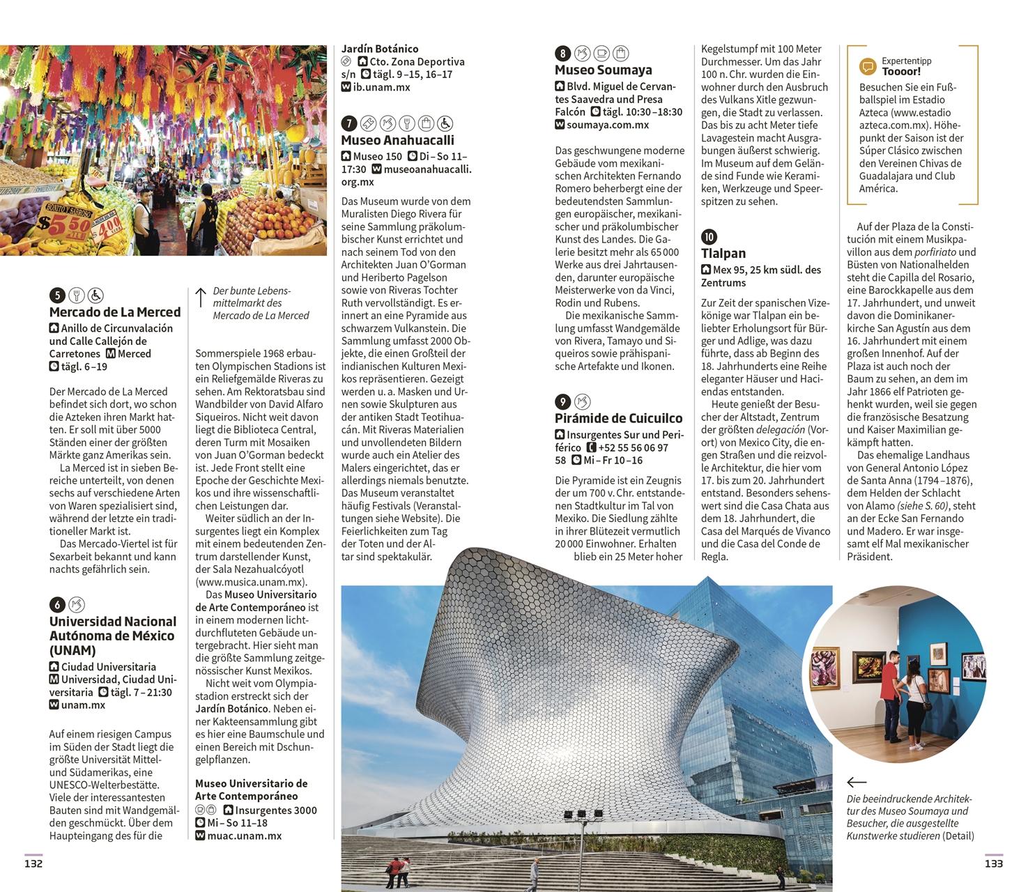 Beispielinhalt (Bild) Vis-à-Vis Reiseführer Mexiko