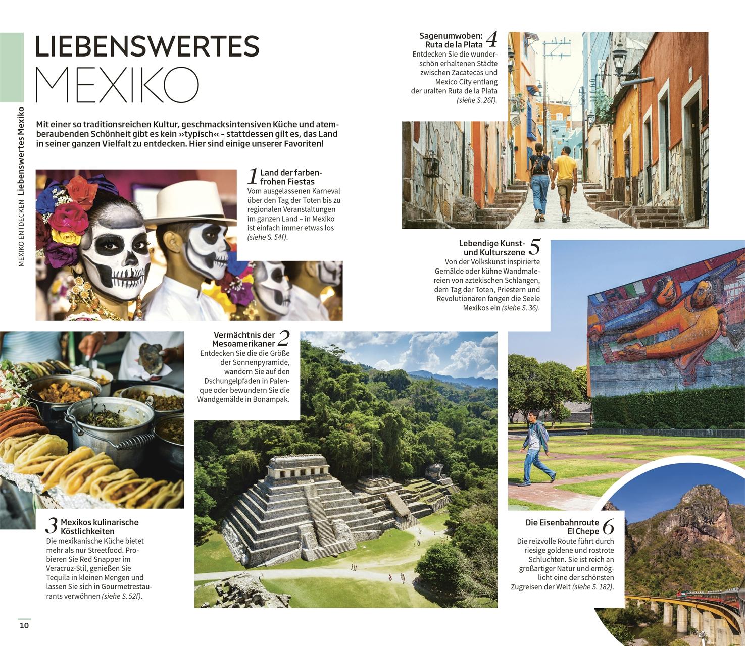 Beispielinhalt (Bild) Vis-à-Vis Reiseführer Mexiko