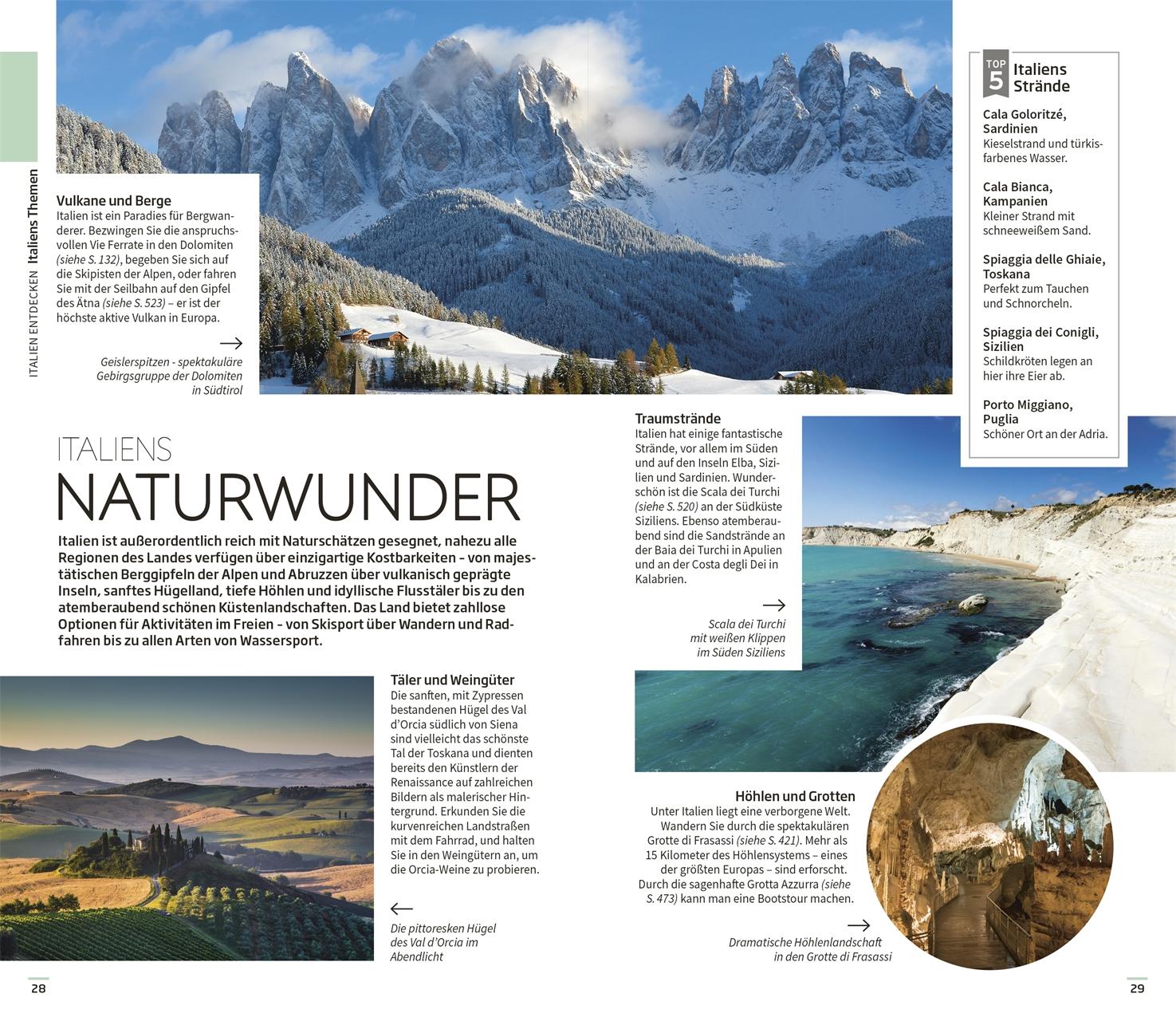 Beispielinhalt (Bild) Vis-à-Vis Reiseführer Italien