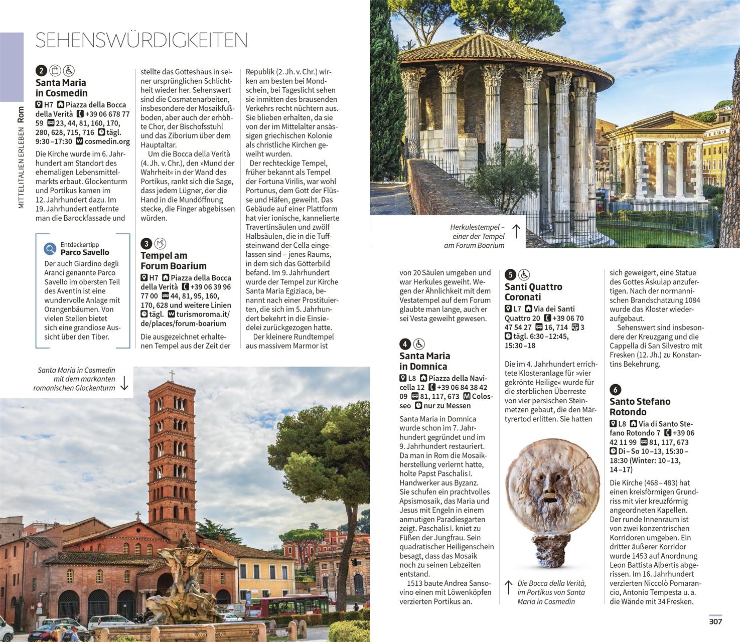 Beispielinhalt (Bild) Vis-à-Vis Reiseführer Italien