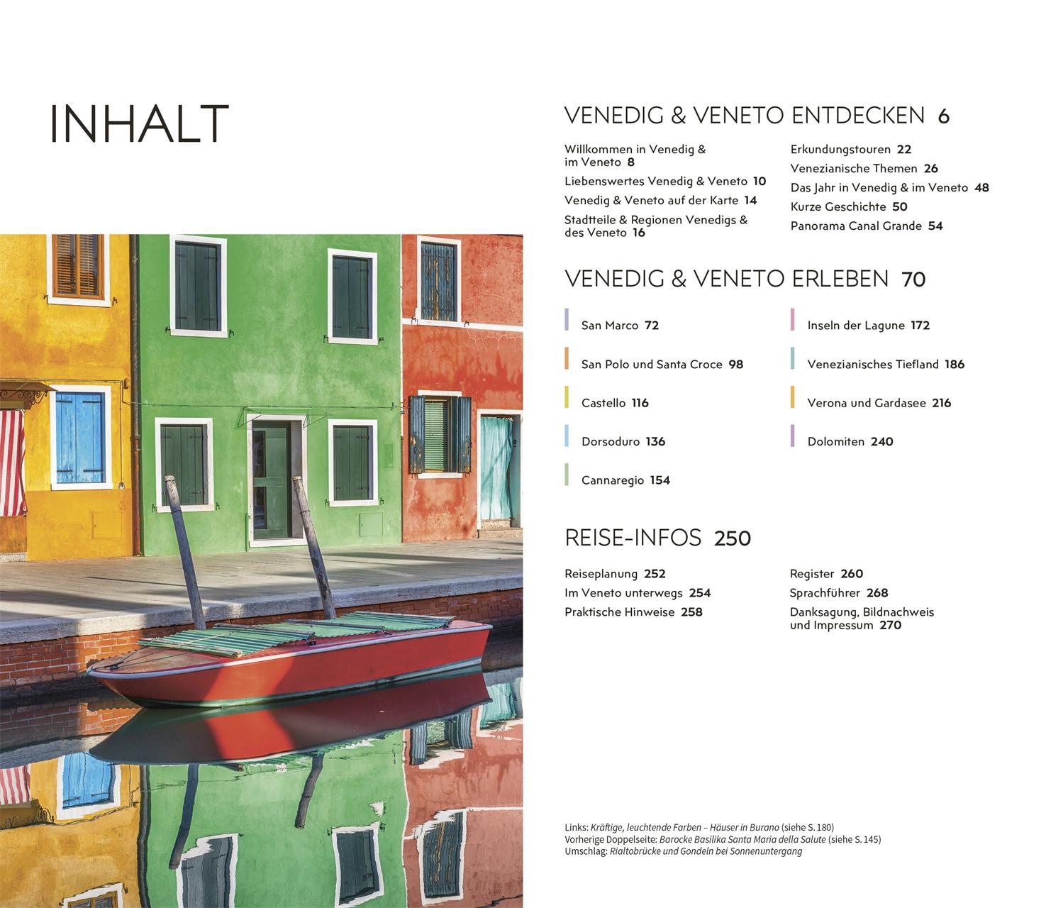 Beispielinhalt (Bild) Vis-à-Vis Reiseführer Venedig & Veneto