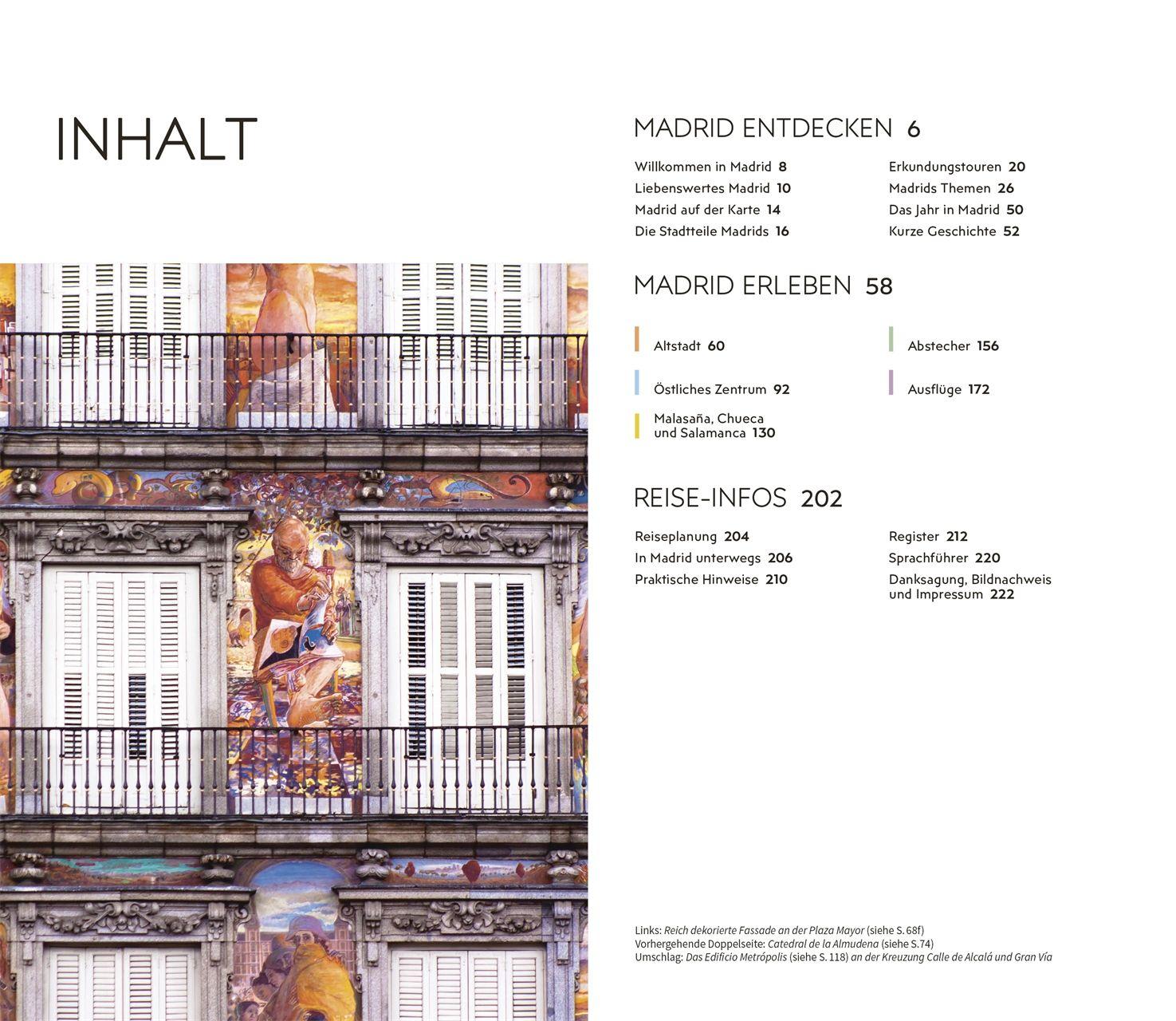 Beispielinhalt (Bild) Vis-à-Vis Reiseführer Madrid