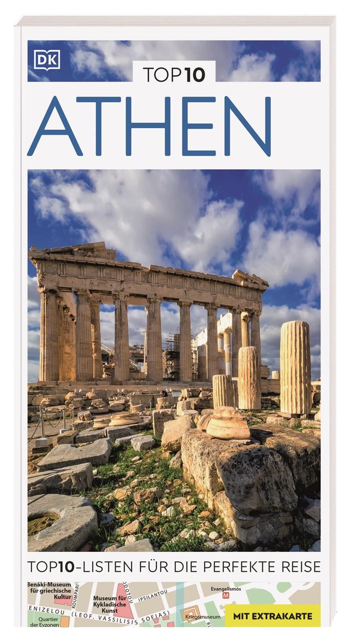 Vorderes Coverbild TOP10 Reiseführer Athen