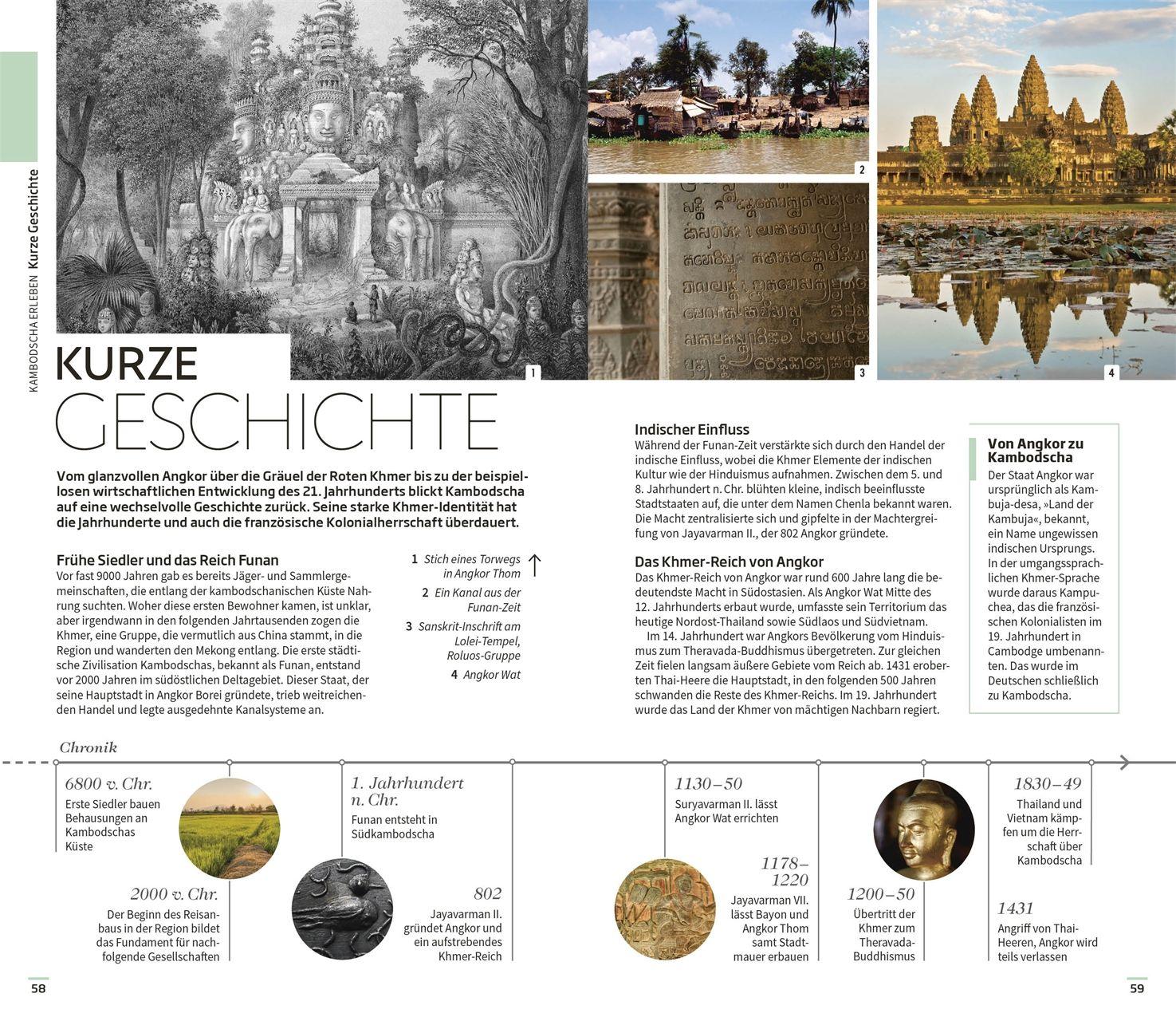 Beispielinhalt (Bild) Vis-à-Vis Reiseführer Kambodscha & Laos