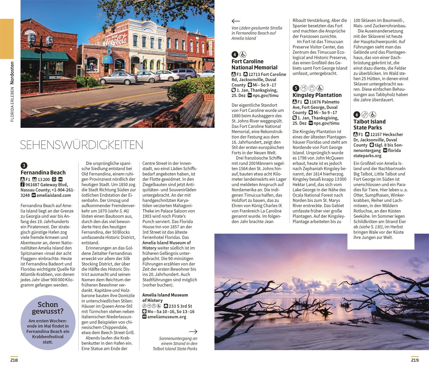 Beispielinhalt (Bild) Vis-à-Vis Reiseführer Florida