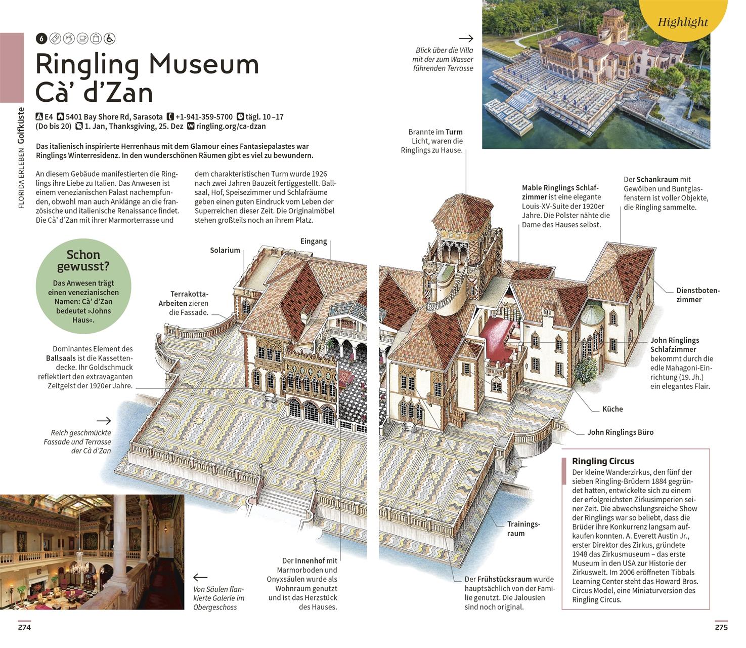 Beispielinhalt (Bild) Vis-à-Vis Reiseführer Florida