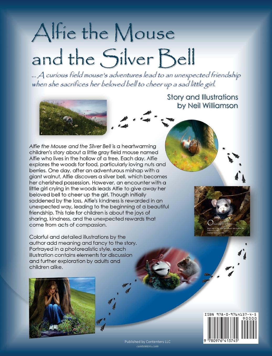 Rückseitencover Alfie the Mouse and the Silver Bell