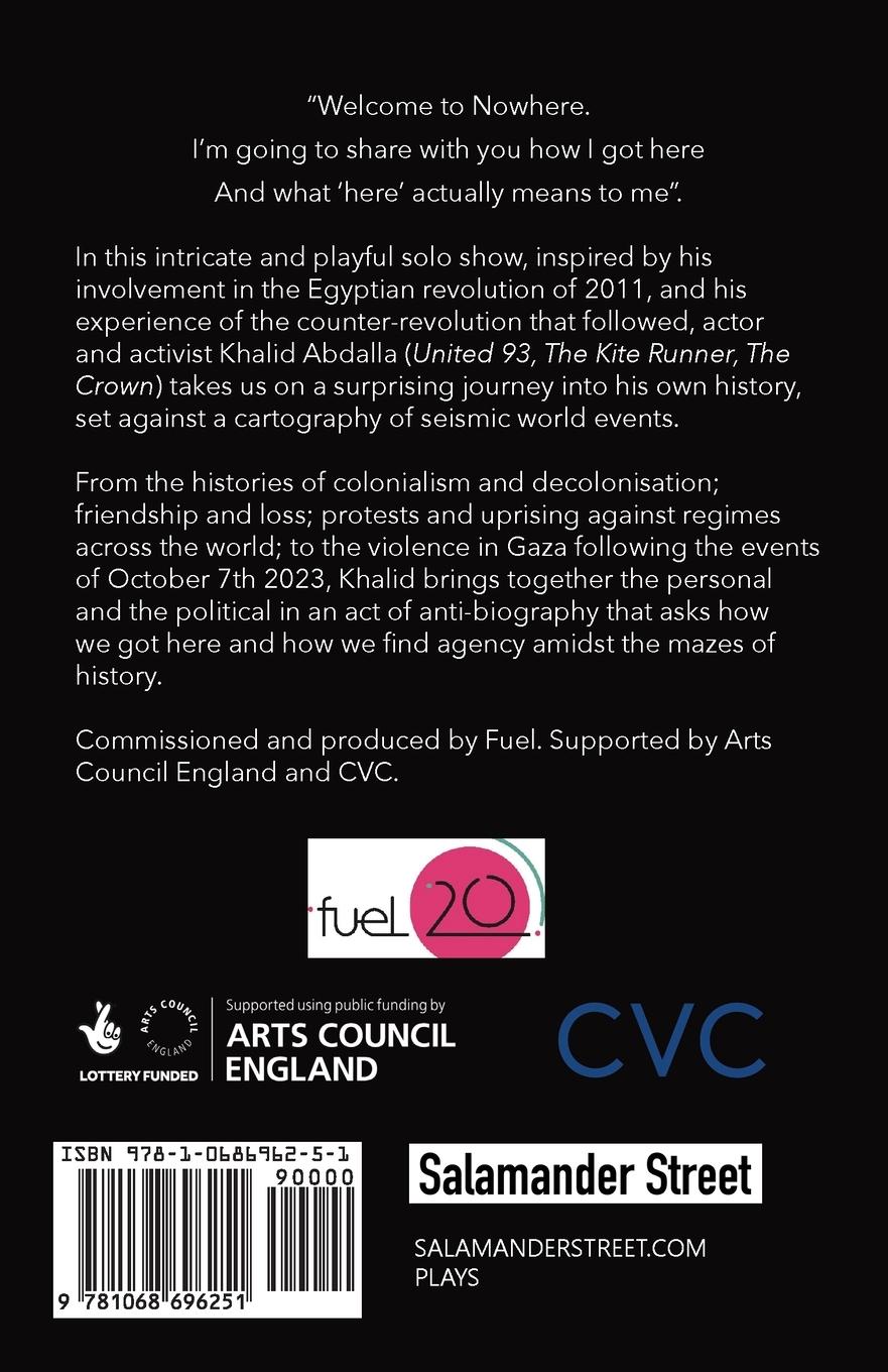 Rückseitencover Nowhere