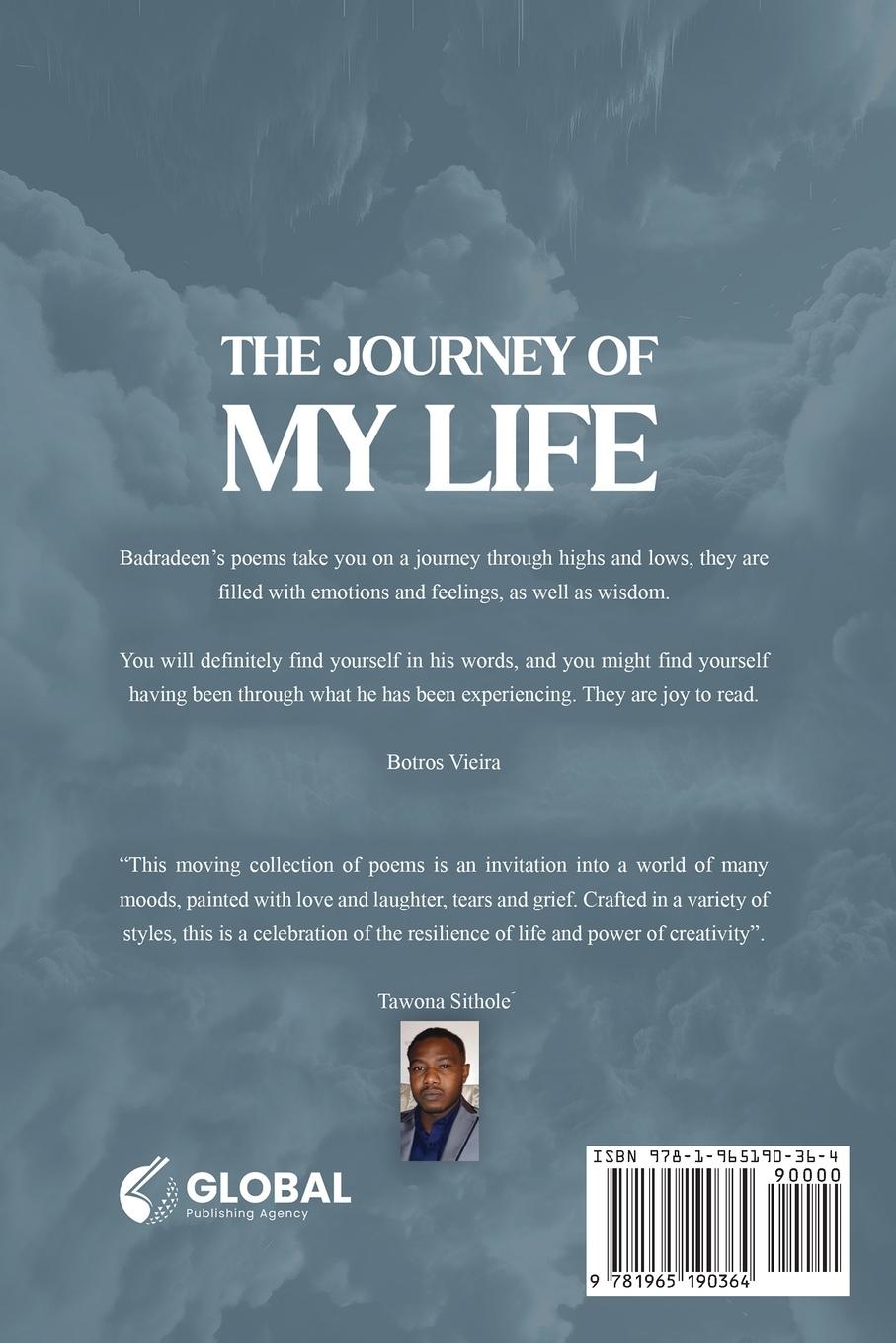 Rückseitencover The Journey of My  Life