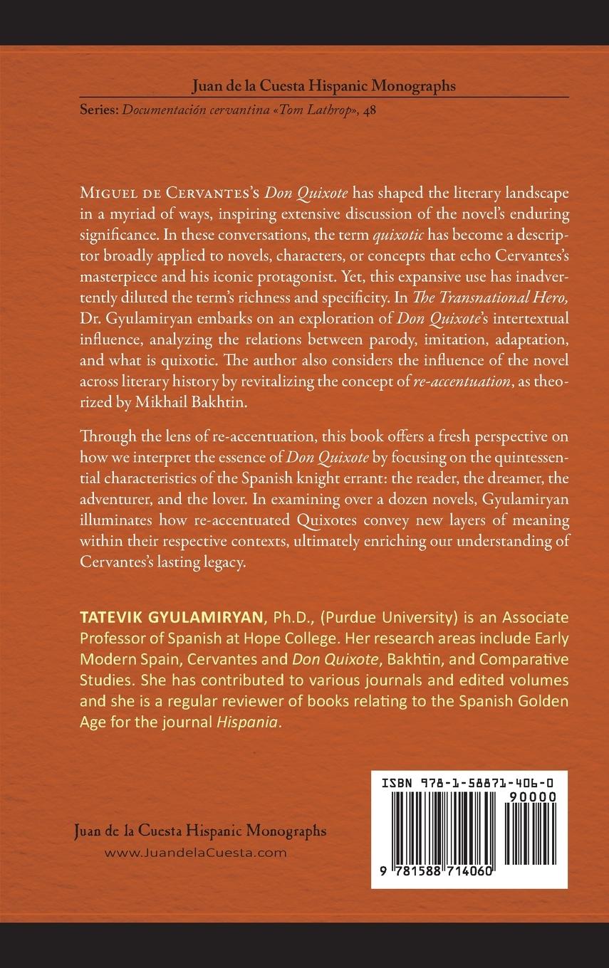 Rückseitencover The Transnational Hero