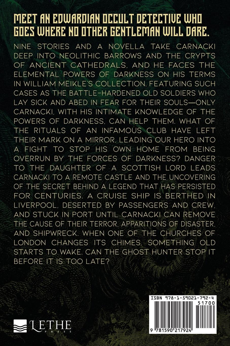 Rückseitencover Carnacki