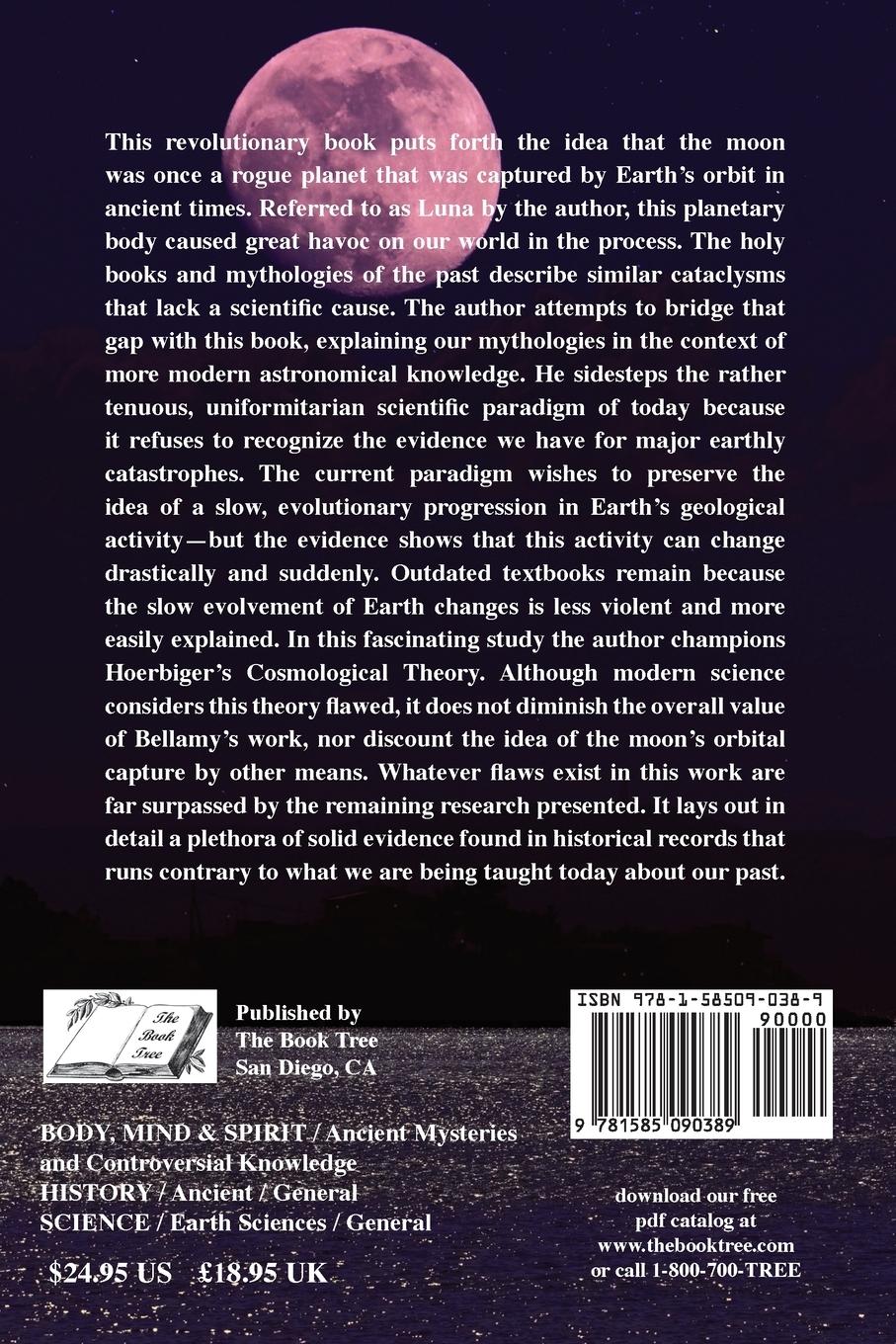 Rückseitencover Moons, Myths and Man