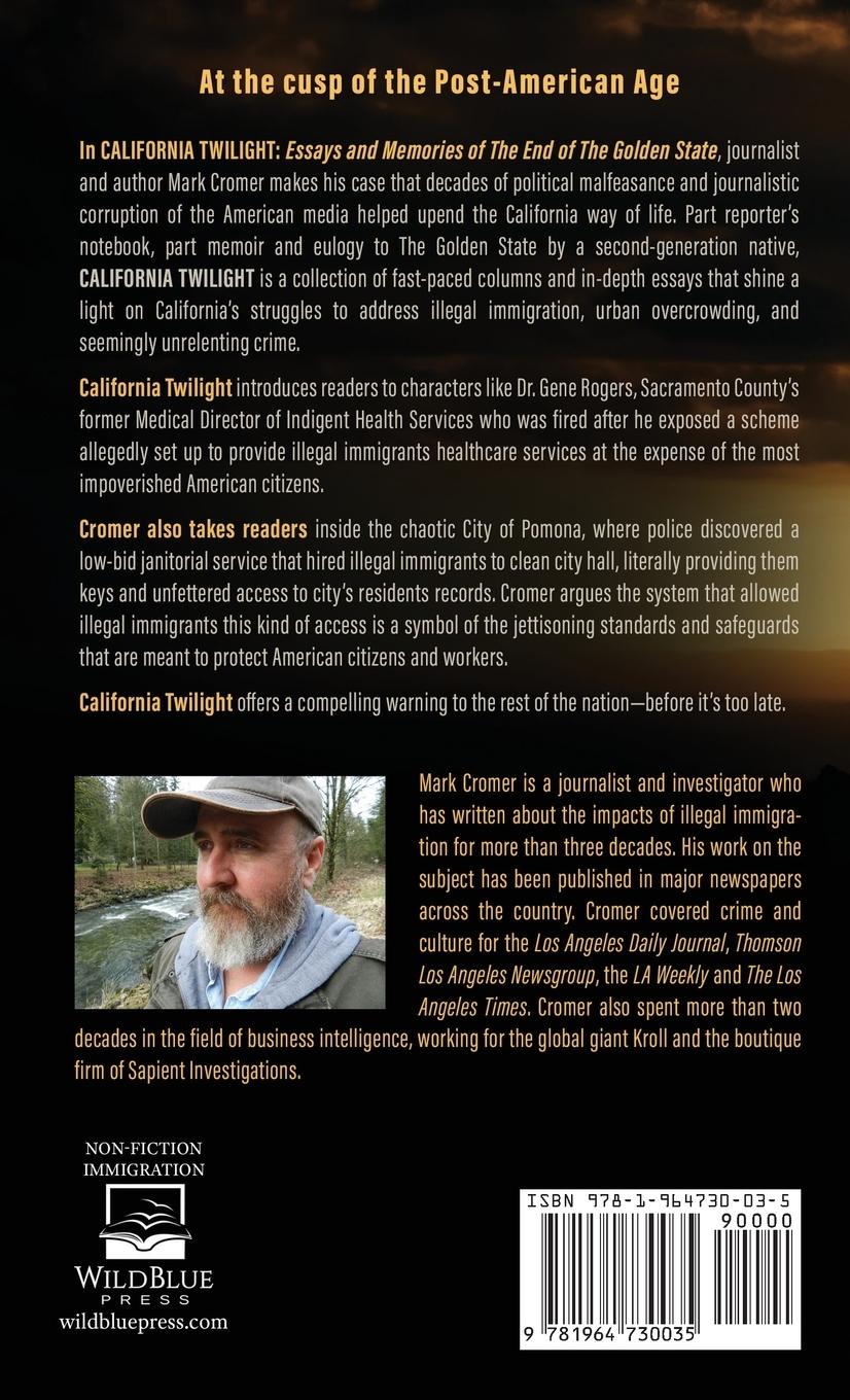 Rückseitencover CALIFORNIA TWILIGHT