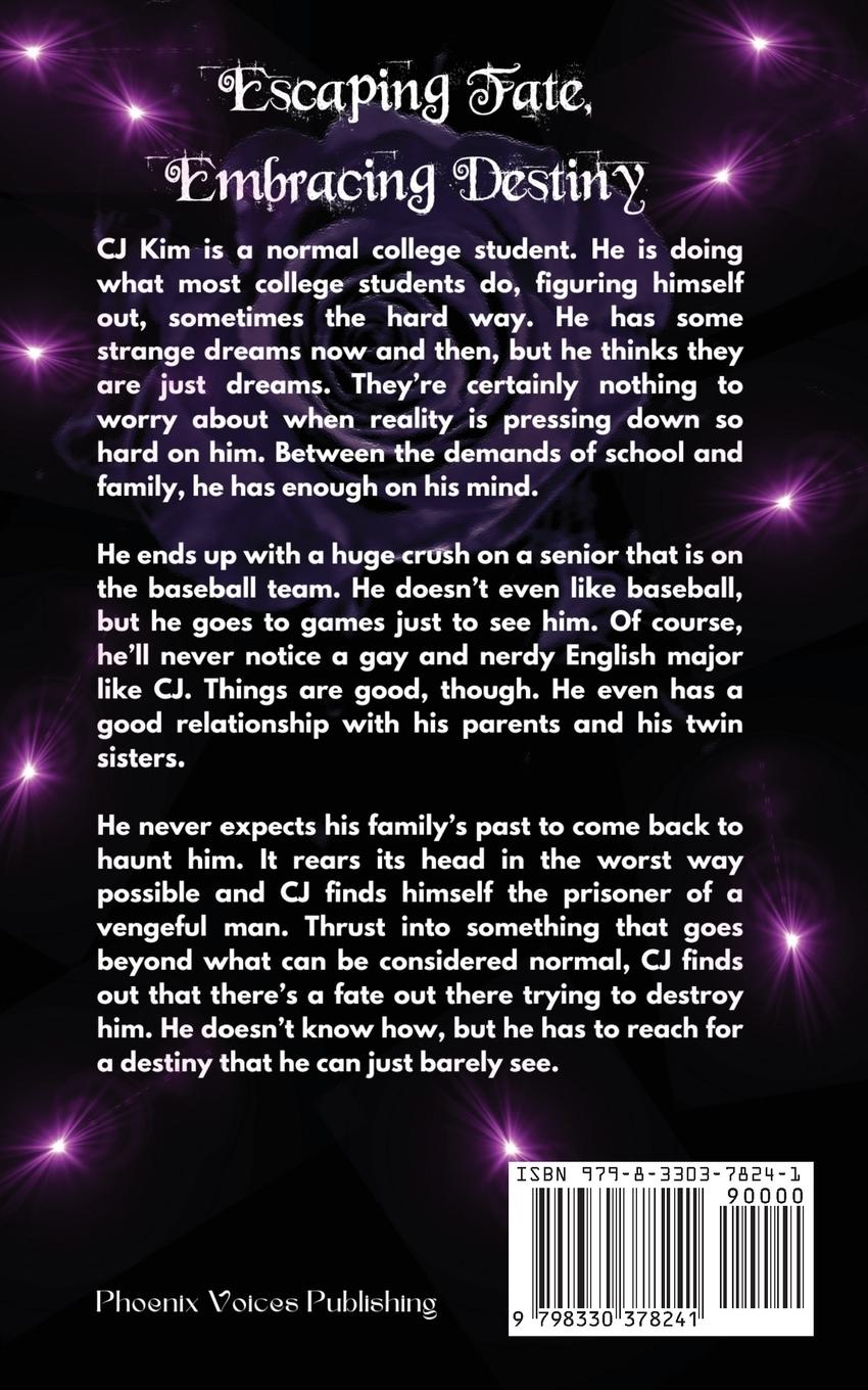 Rückseitencover Escaping Fate, Embracing Destiny