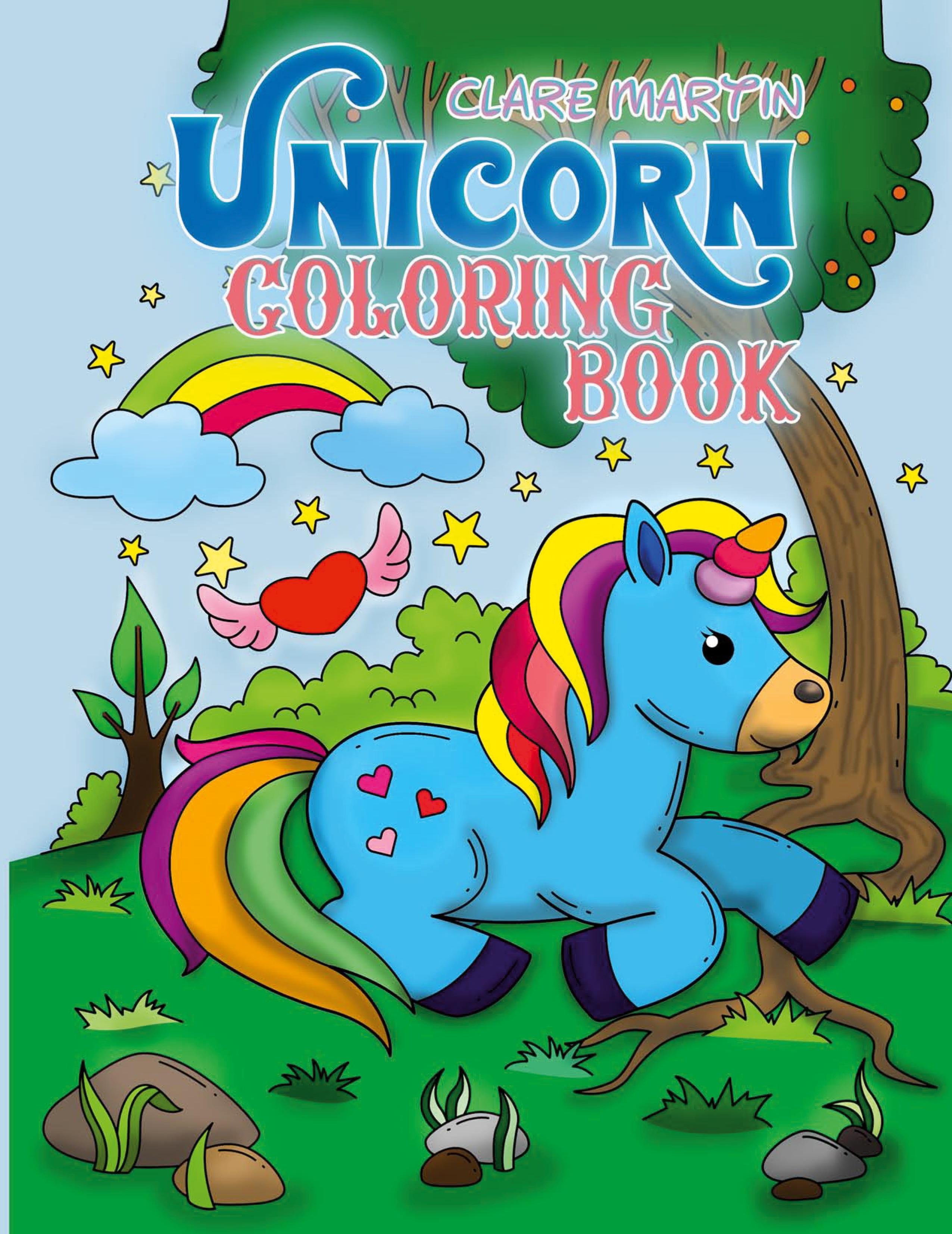 Vorderes Coverbild Unicorn Coloring Book for Kids