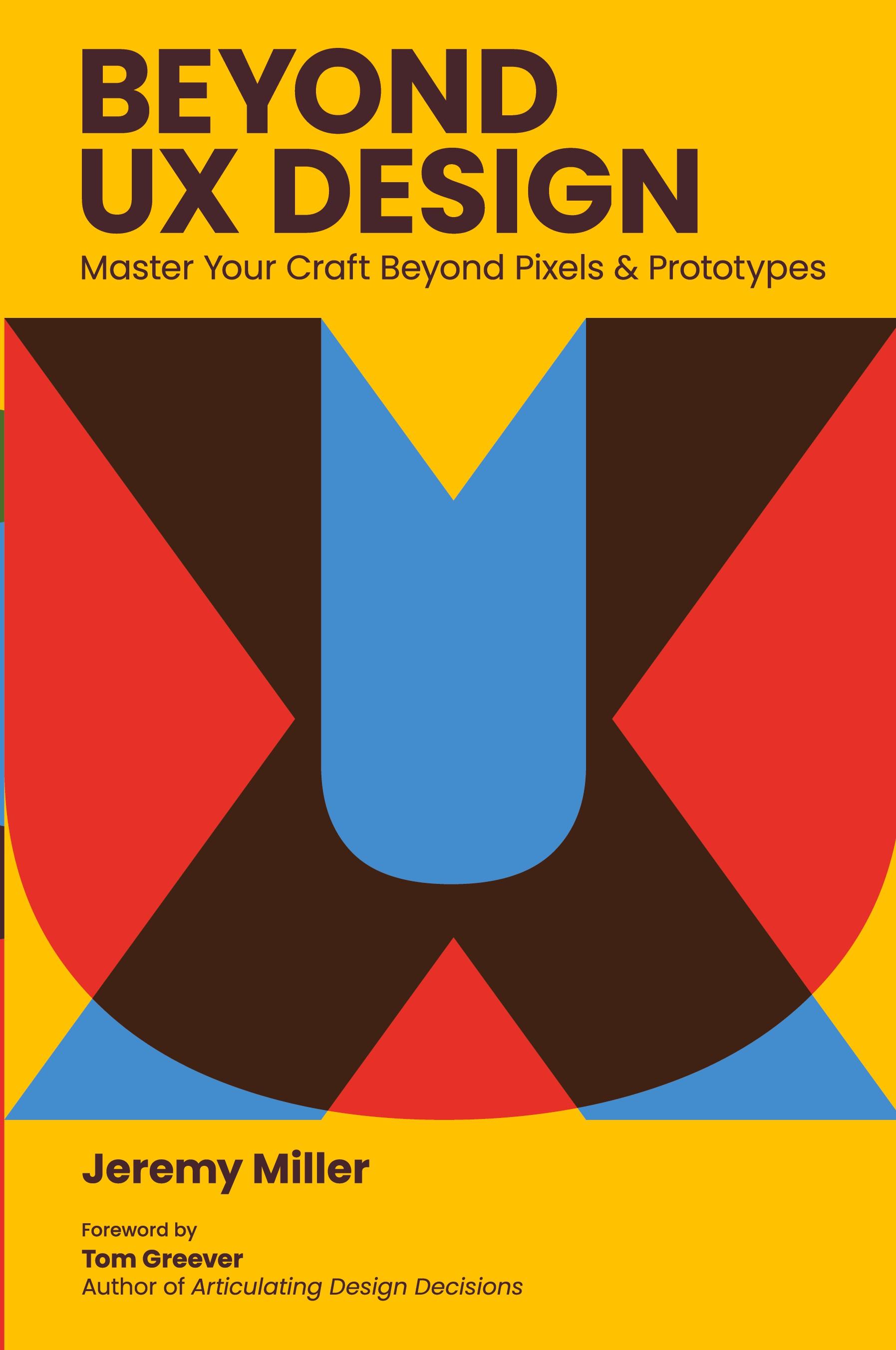 Vorderes Coverbild Beyond UX Design