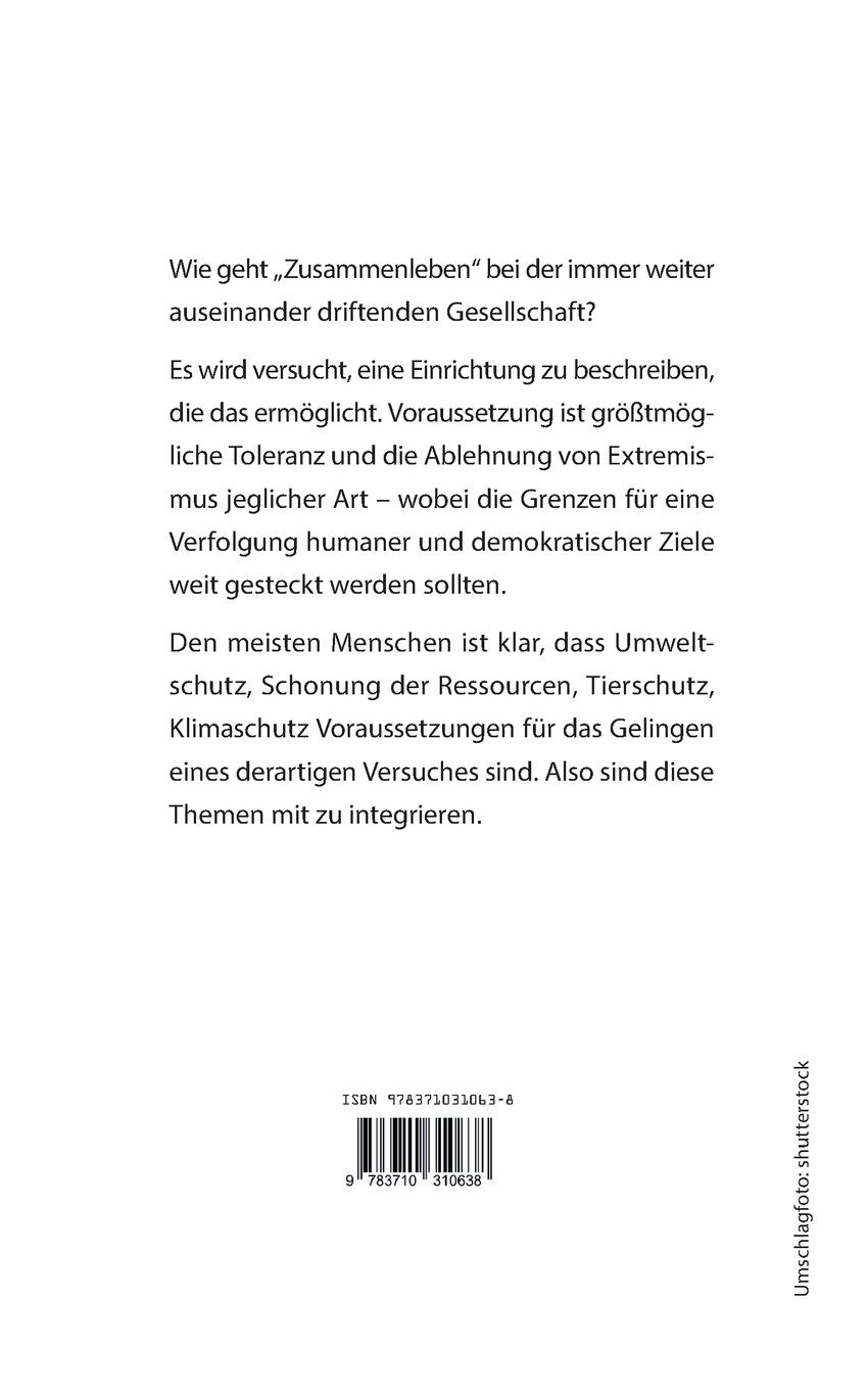 Rückseitencover Der klimaschonende Mehr-Generationen-Wohnpark